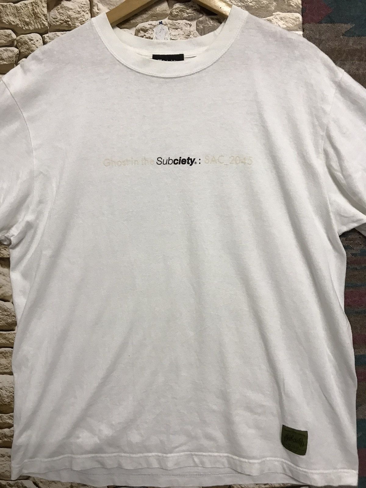 Anime × Japanese Brand Subciety Ghost in the Shell:SAC _2045 Anima Tees Size US L / EU 52-54 / 3 - 3 Thumbnail