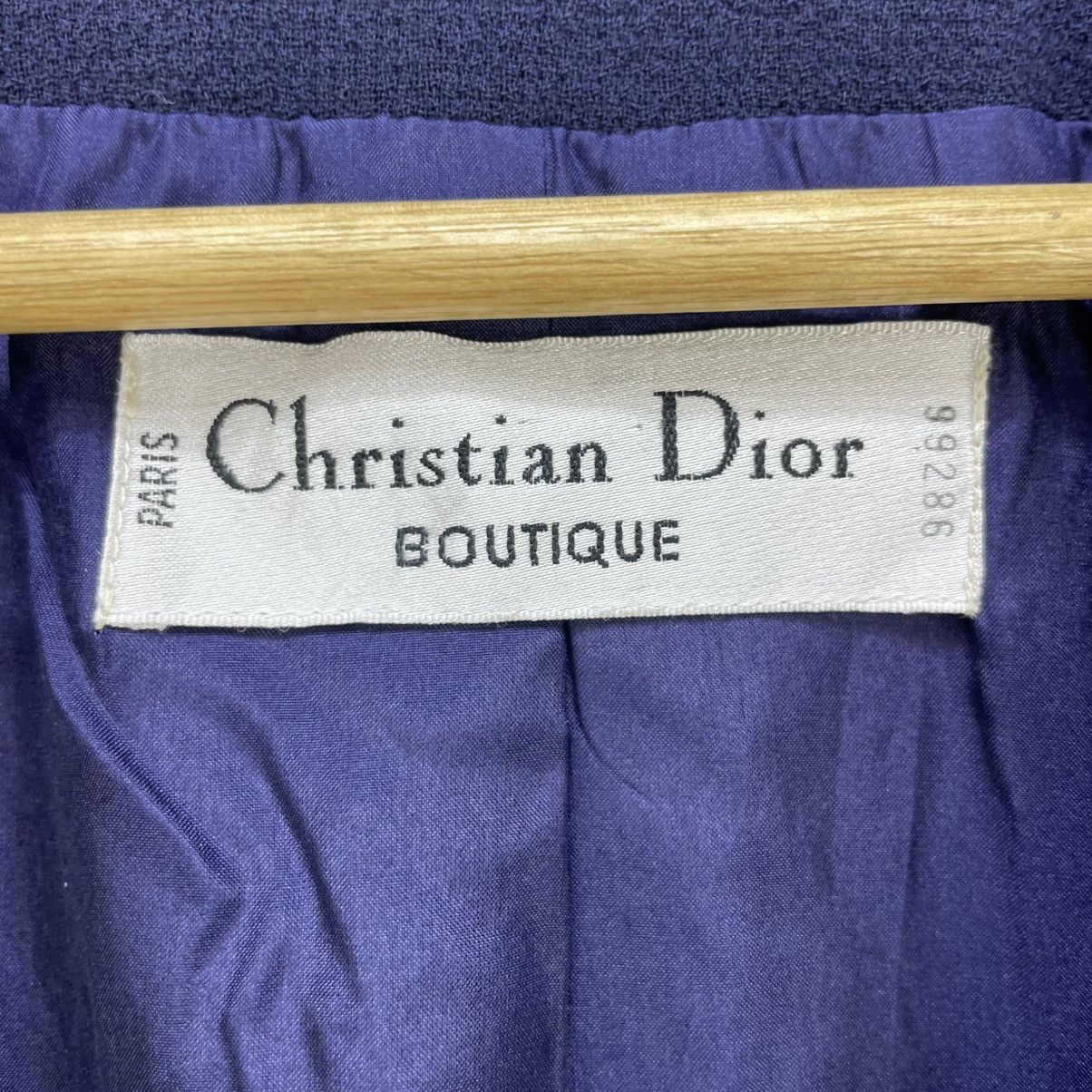 Christian Dior Monsieur × Vintage 💥Vintage Christian Dior Paris Boutique Jacket Size M / US 6-8 / IT 42-44 - 10 Thumbnail