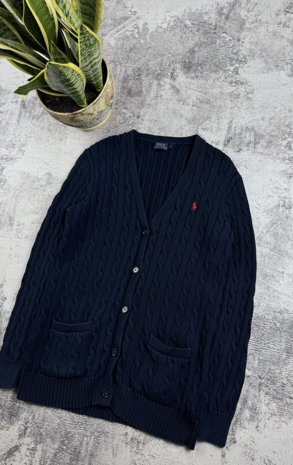 Polo Ralph Lauren Polo Ralph Lauren Sport Cable Knited Sweater Button Cardigan Size M / US 6-8 / IT 42-44 - 3 Thumbnail