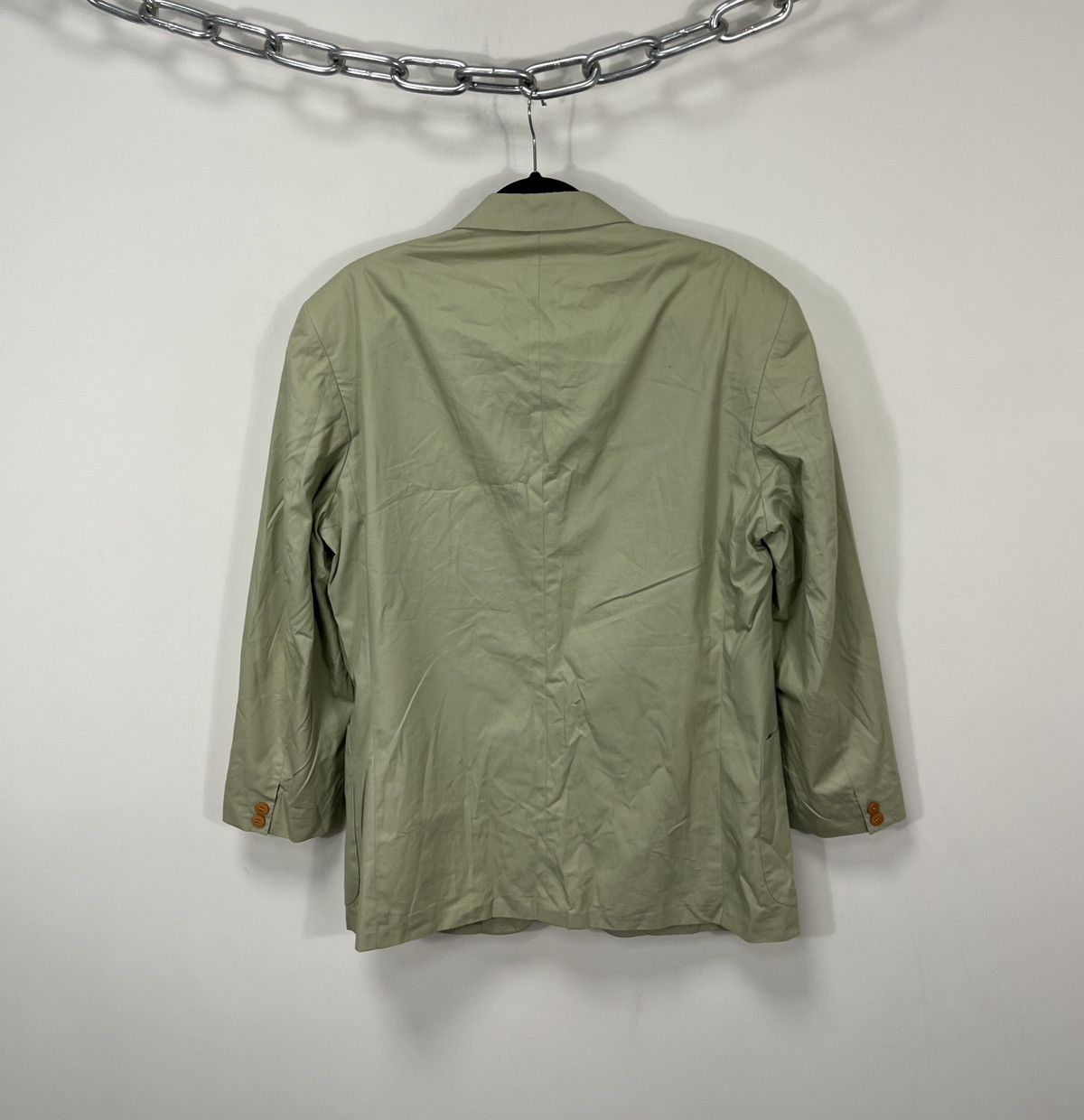 Valentino Vintage Valentino Pocket Logo Rare Luxury Blazer Jacket Size 44R - 3 Thumbnail
