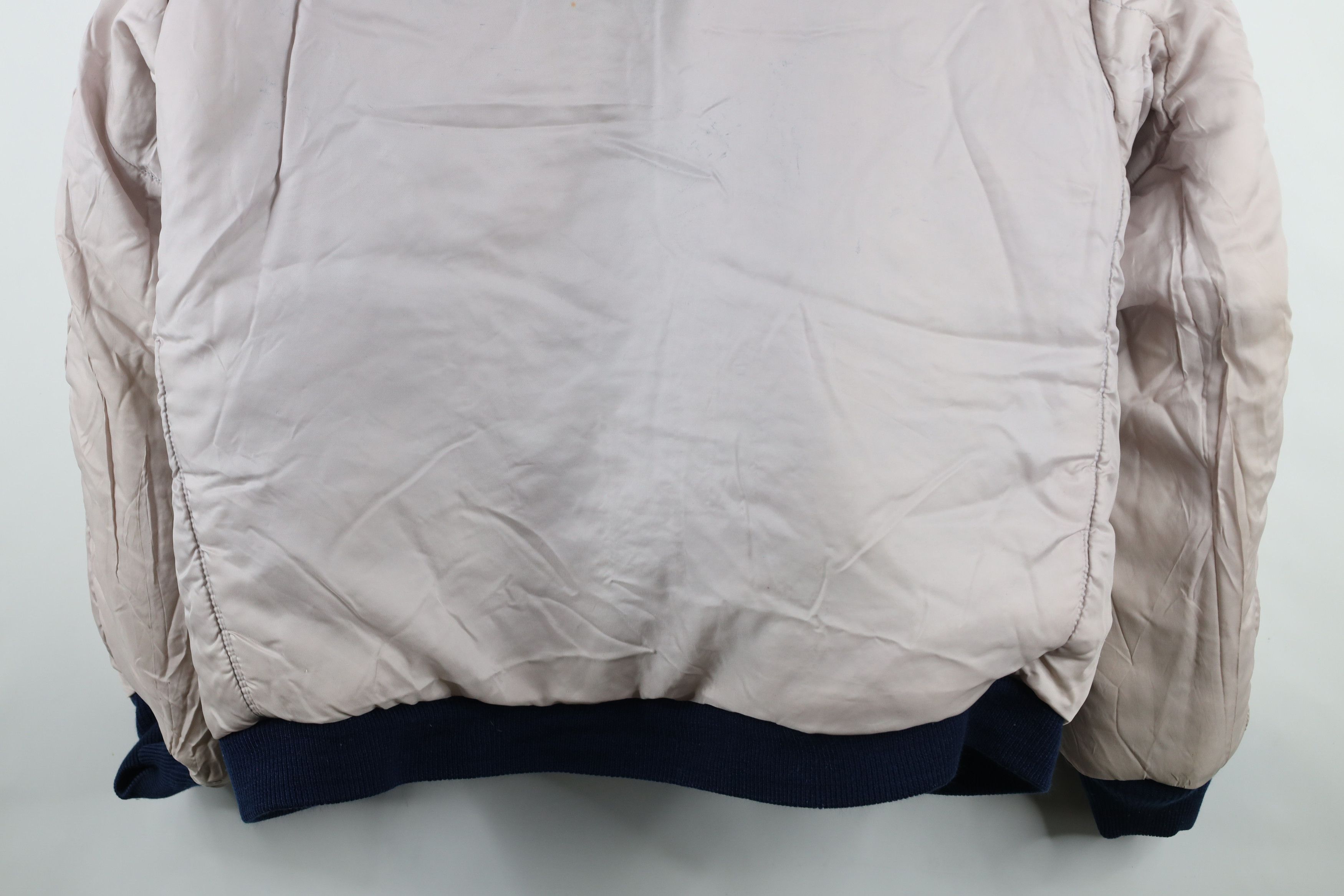 Fubu × Vintage Vintage 90s Fubu Spell Out Reversible Military Bomber Jacket Size US XL / EU 56 / 4 - 18 Thumbnail