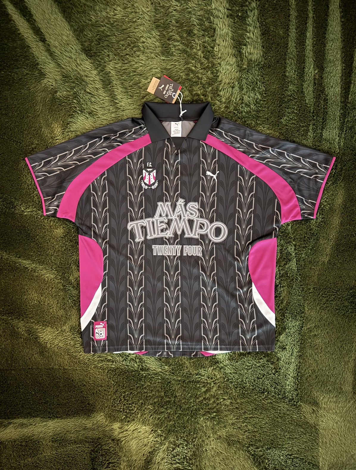 Puma × Skepta [M] Puma x Skepta MAS TIEMPO Collab Jersey Tee Black Size US M / EU 48-50 / 2 - 1 Thumbnail