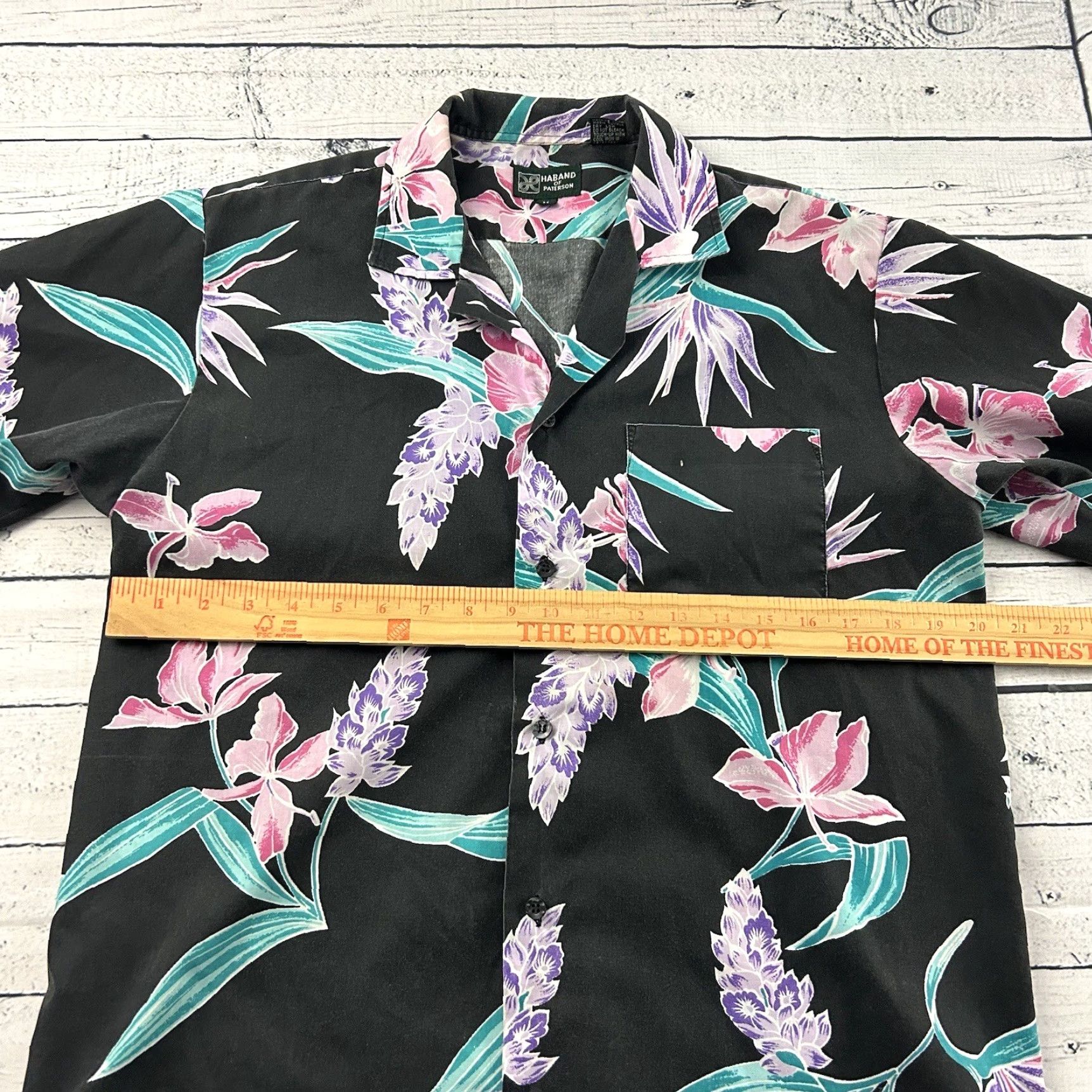 Haband Haband Of Paterson Birds of Paradise Short Sleeve Button Front Shirt Men's M Multicolor Floral Hawaiian Ajd? Size US M / EU 48-50 / 2 - 4 Thumbnail