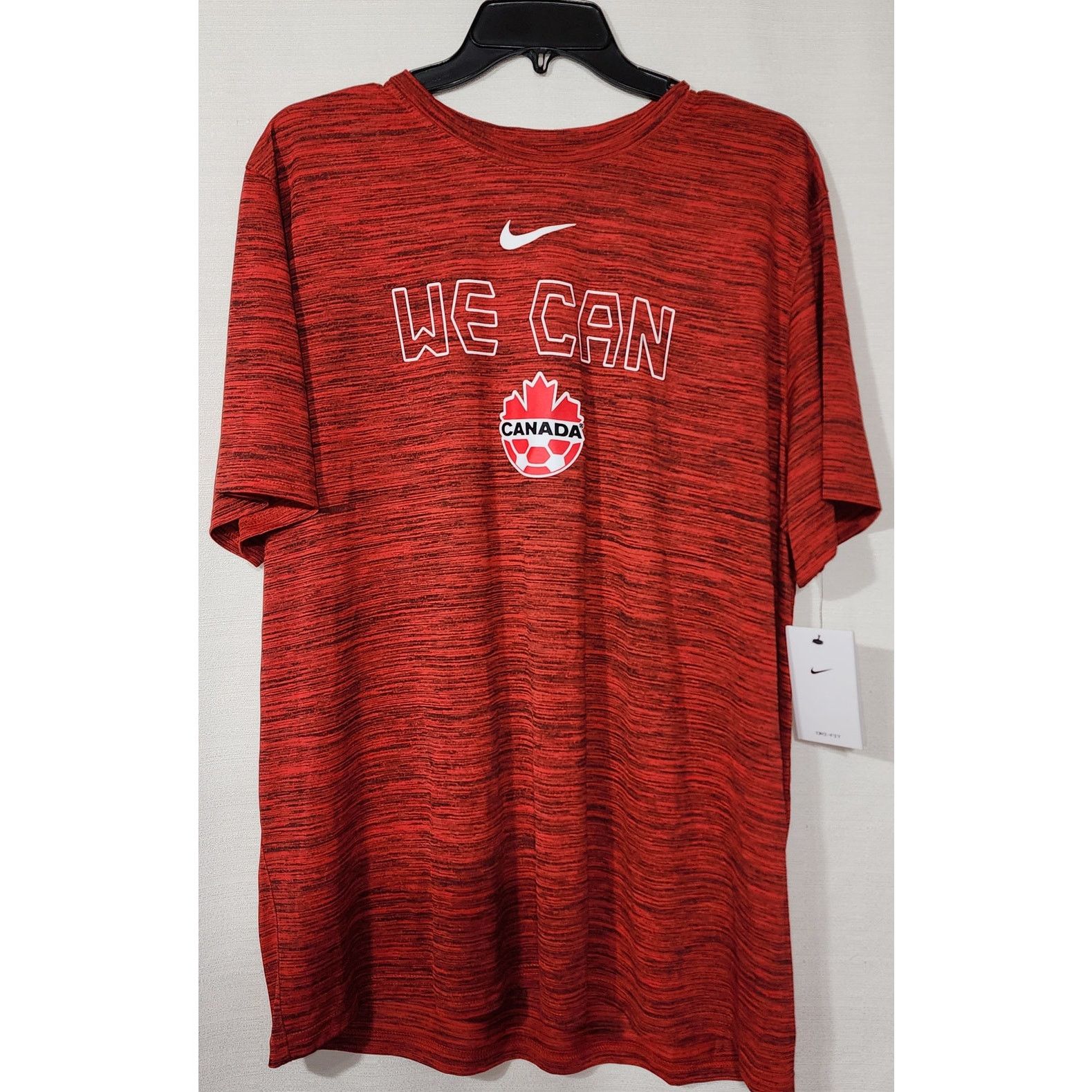 Nike Nike soccer ''We Can Canada'' Dri-fit men's XL shirt Size US XL / EU 56 / 4 - 1 Thumbnail