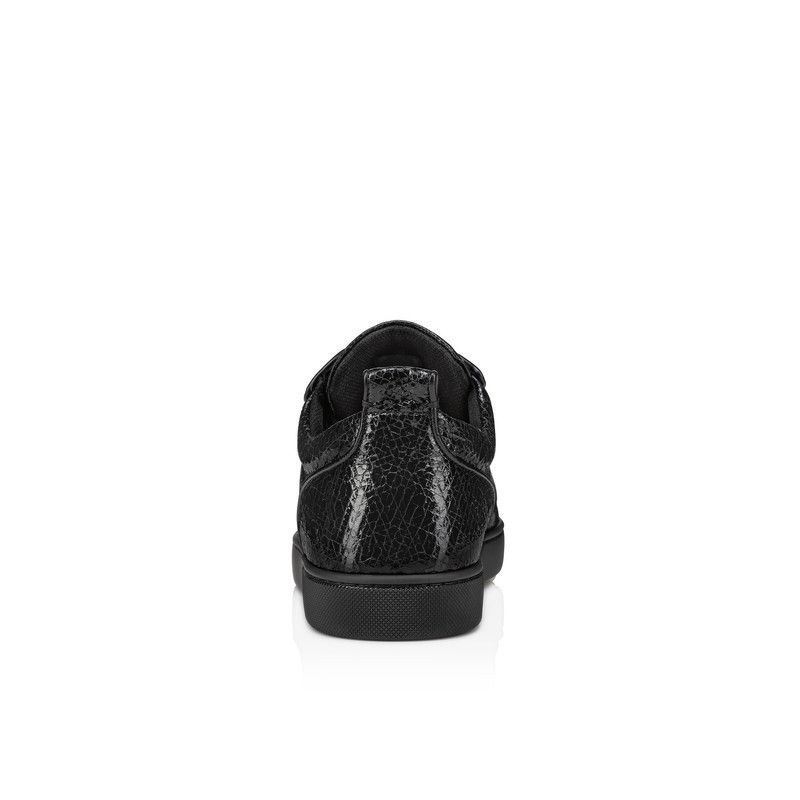 Christian Louboutin os11x0226 Louis Junior P Strass Eternity Trainers In Black Size US 13 / EU 46 - 4 Thumbnail