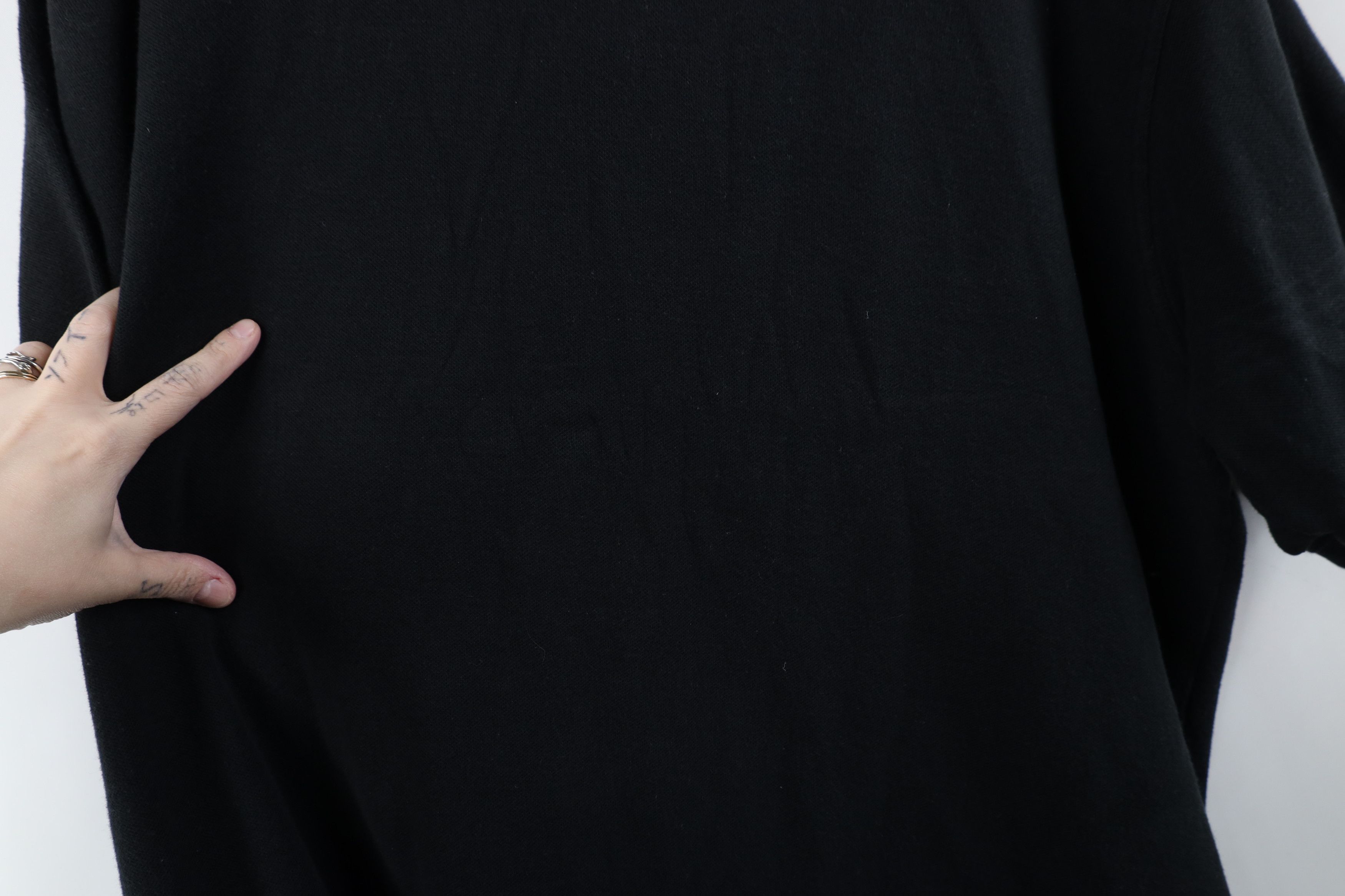 Eddie Bauer × Vintage Vintage 90s Eddie Bauer Blank Collared Polo Shirt Black Size US XXL / EU 58 / 5 - 10 Thumbnail