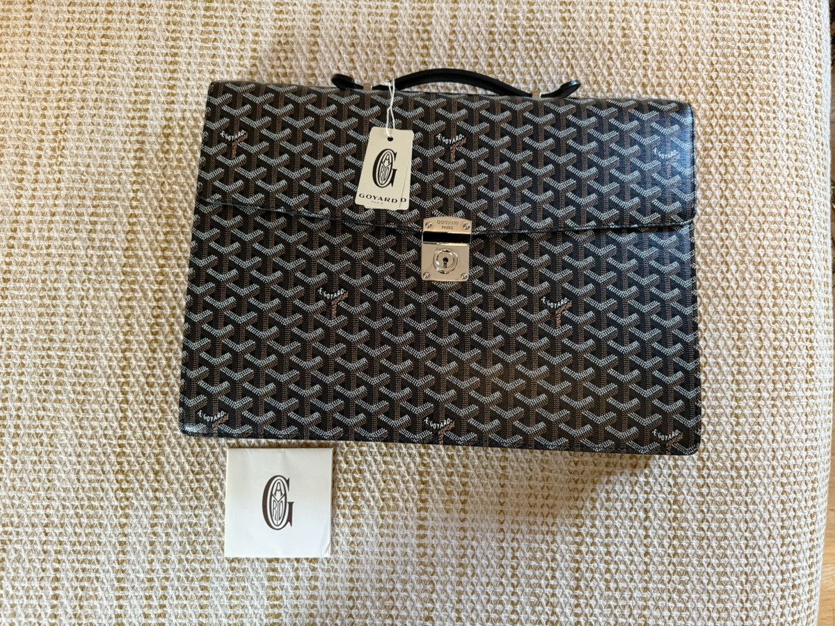Goyard Limited Edition Goyard Goyardine Briefcase Size ONE SIZE - 6 Thumbnail