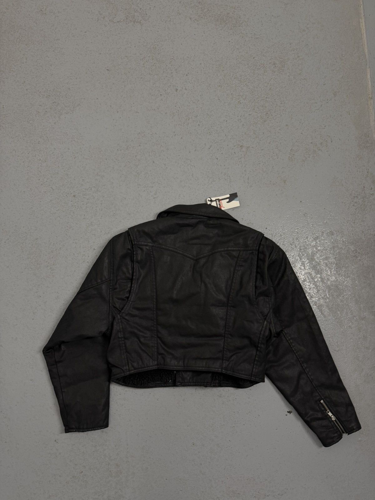 Wrangler Wrangler x Fender Soft Leather Insulated Cropped Jacket Size M / US 6-8 / IT 42-44 - 16 Thumbnail