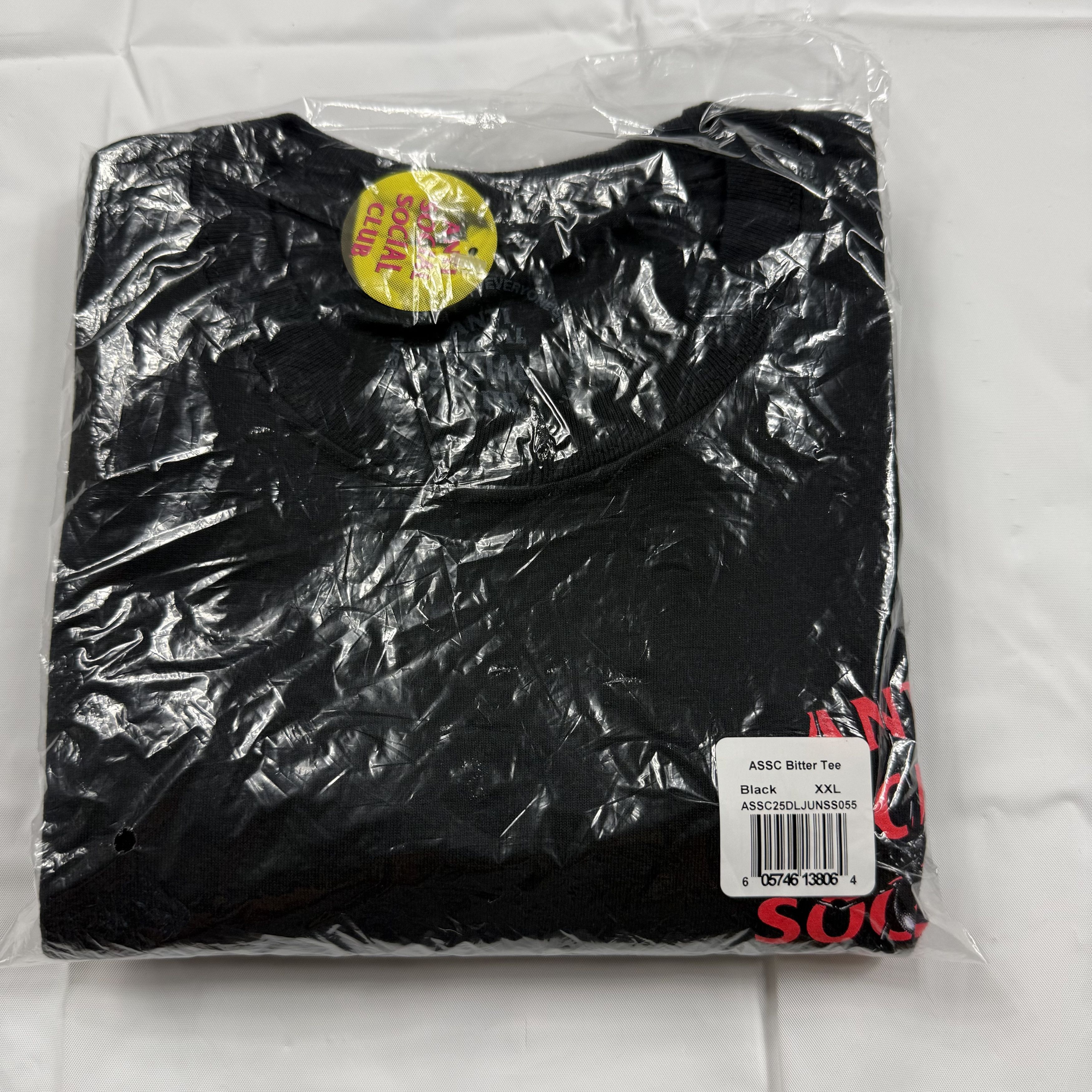 Anti Social Social Club Anti Social Social Club Bitter Tee Spider Logo Graphic T Size US XXL / EU 58 / 5 - 8 Thumbnail