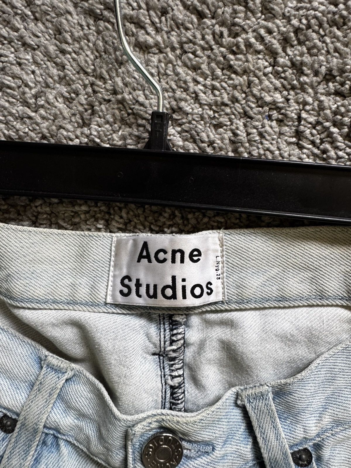 Acne Studios Acne Studios Dirty Wash Denim Size US 30 / EU 46 - 3 Thumbnail