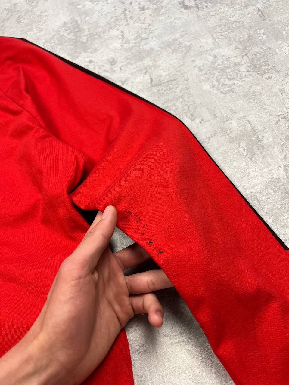 Aquascutum Rare Aquascutum Red Longslive Big Logo Size US L / EU 52-54 / 3 - 15 Thumbnail