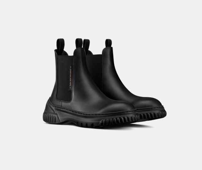 Dior o1w1db11125 KCI780 D-Racer Ankle Boots in Black Size US 8 / IT 38 - 2 Thumbnail
