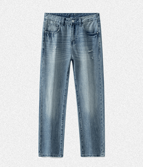 Japanese Brand × Jean Vintage washed straight outdoor simple jeans Size US 32 / EU 48 - 5 Thumbnail