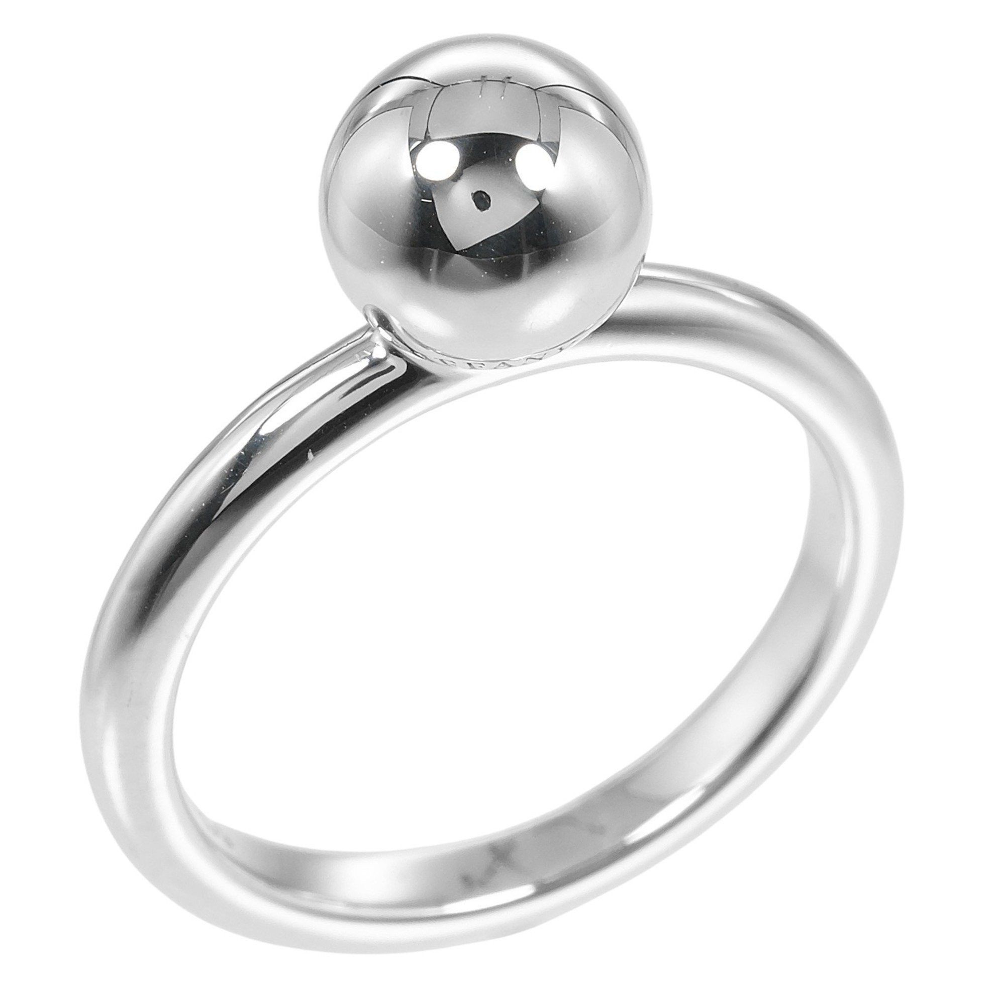 Tiffany & Co. Tiffany & Co. Hardware Ball Ring, Size 11, 925 Sterling Silver, Approx. 3g, Women's Size ONE SIZE - 1 Thumbnail