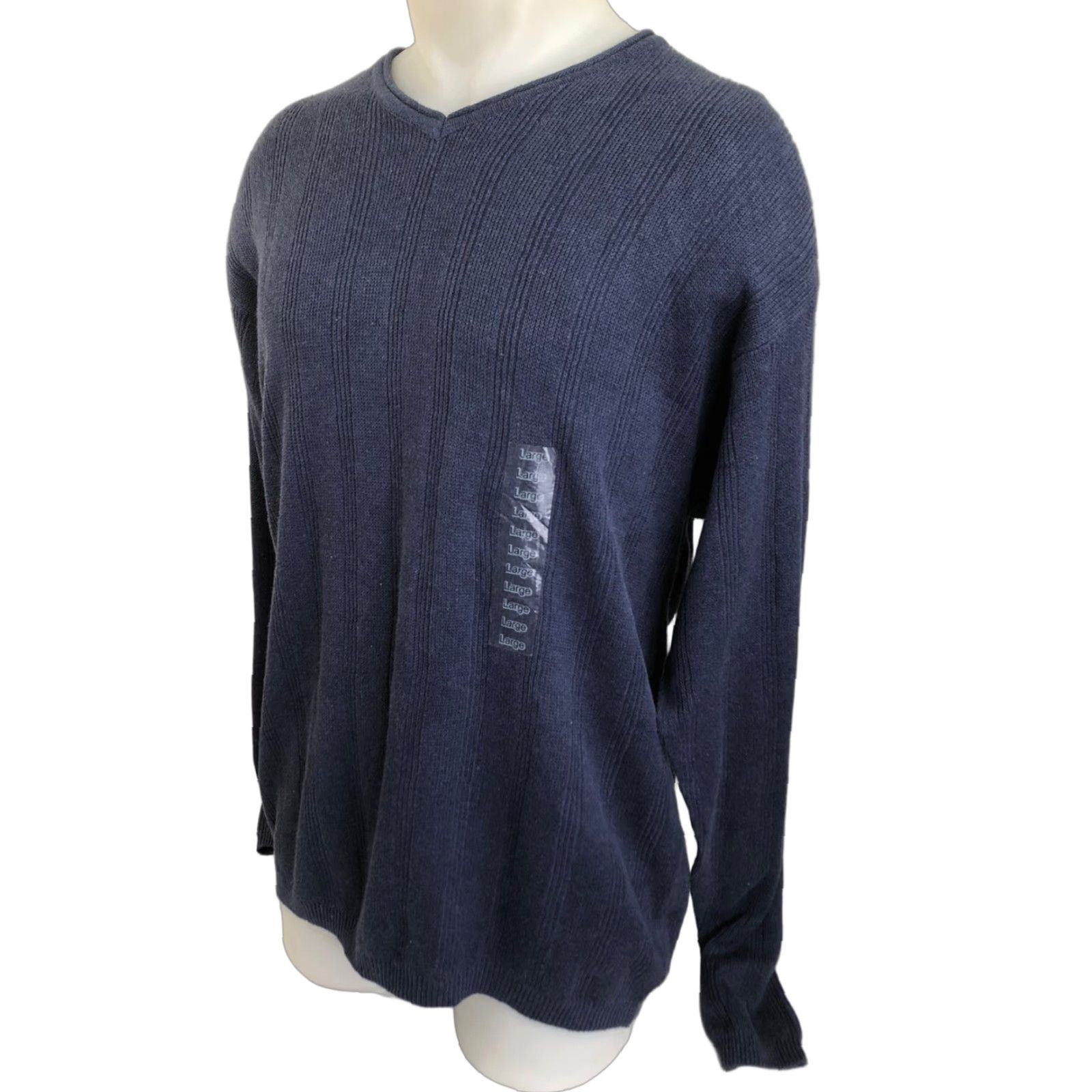 Vintage FIELDMASTER Sweater - Blue Heather Mens L Size Lg Pullover Shirt? Size US L / EU 52-54 / 3 - 1 Thumbnail