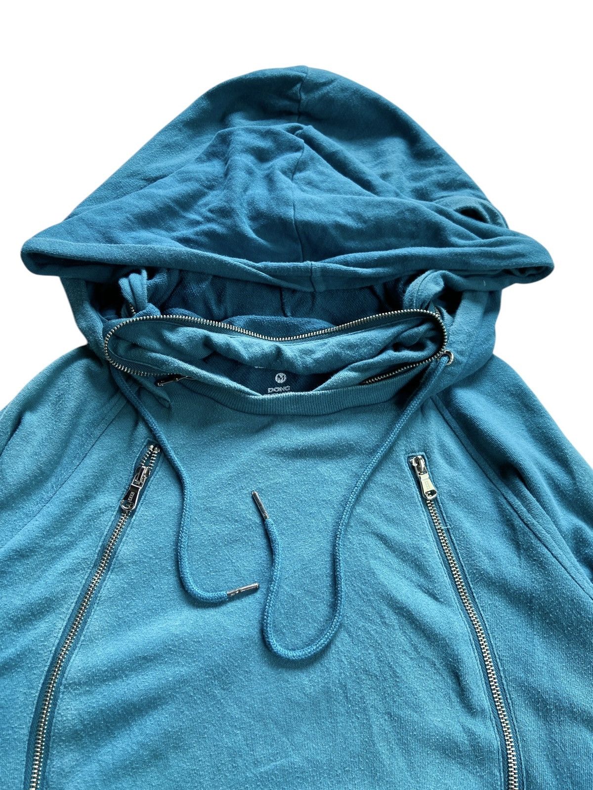 Japanese Brand DOHC MULTI ZIPPER DOUBLE JUMPER ZIP HOODIE Size US L / EU 52-54 / 3 - 6 Thumbnail