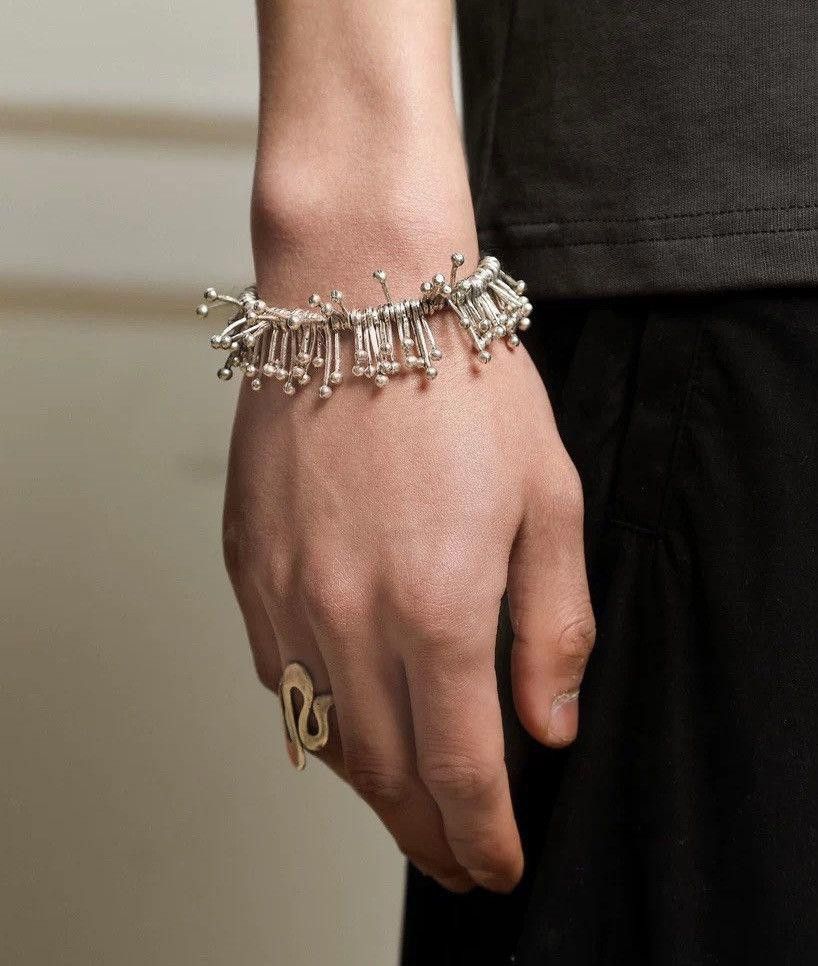 Other Avant Garde Seaweed Fringe Bracelet Chain Aesthetic y2k Size ONE SIZE - 1 Thumbnail