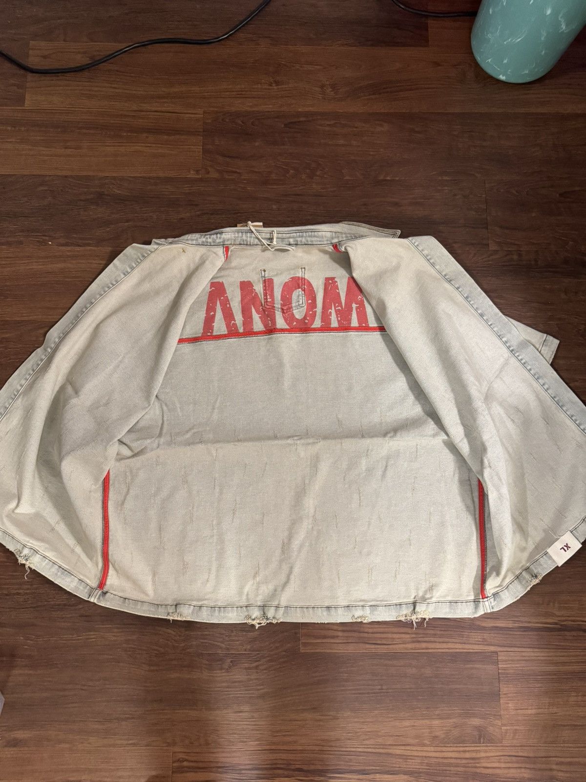 Other Dirty Blue Reversible Denim Sleeve Size US XL / EU 56 / 4 - 2 Thumbnail