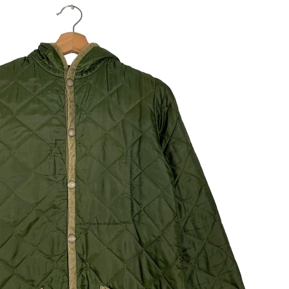 Lavenham LAVENHAM AW05 Hooded Quilted Jacket #0513-C23 Size US M / EU 48-50 / 2 - 5 Thumbnail
