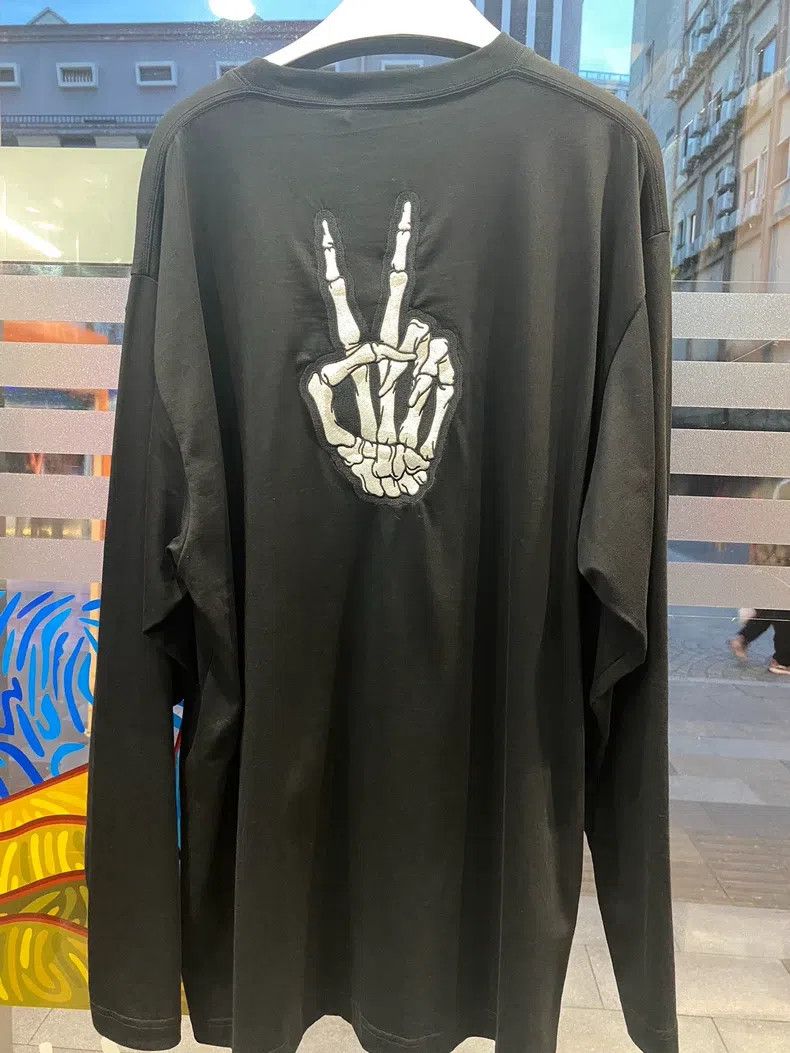 Balenciaga Balenciaga Black Long Sleeve T-Shirt Size US M / EU 48-50 / 2 - 3 Thumbnail
