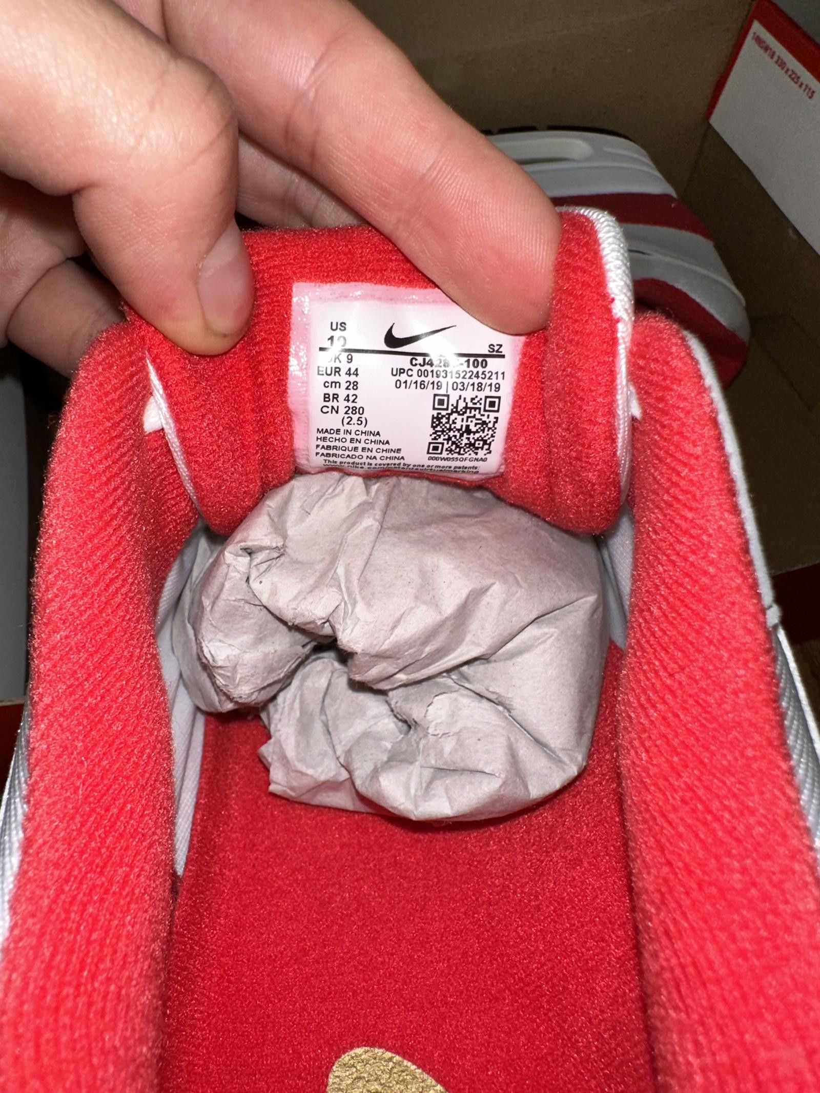 Nike Nike Air Max 1 USA Besty Ross CANCELED Flag Size US 10 / EU 43 - 9 Thumbnail