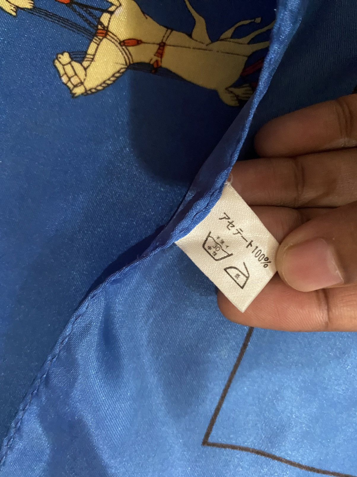 Vintage Vintage Jeoffrin Bars Scarves/Handkerchief’s/neckerchiefs Size ONE SIZE - 5 Thumbnail