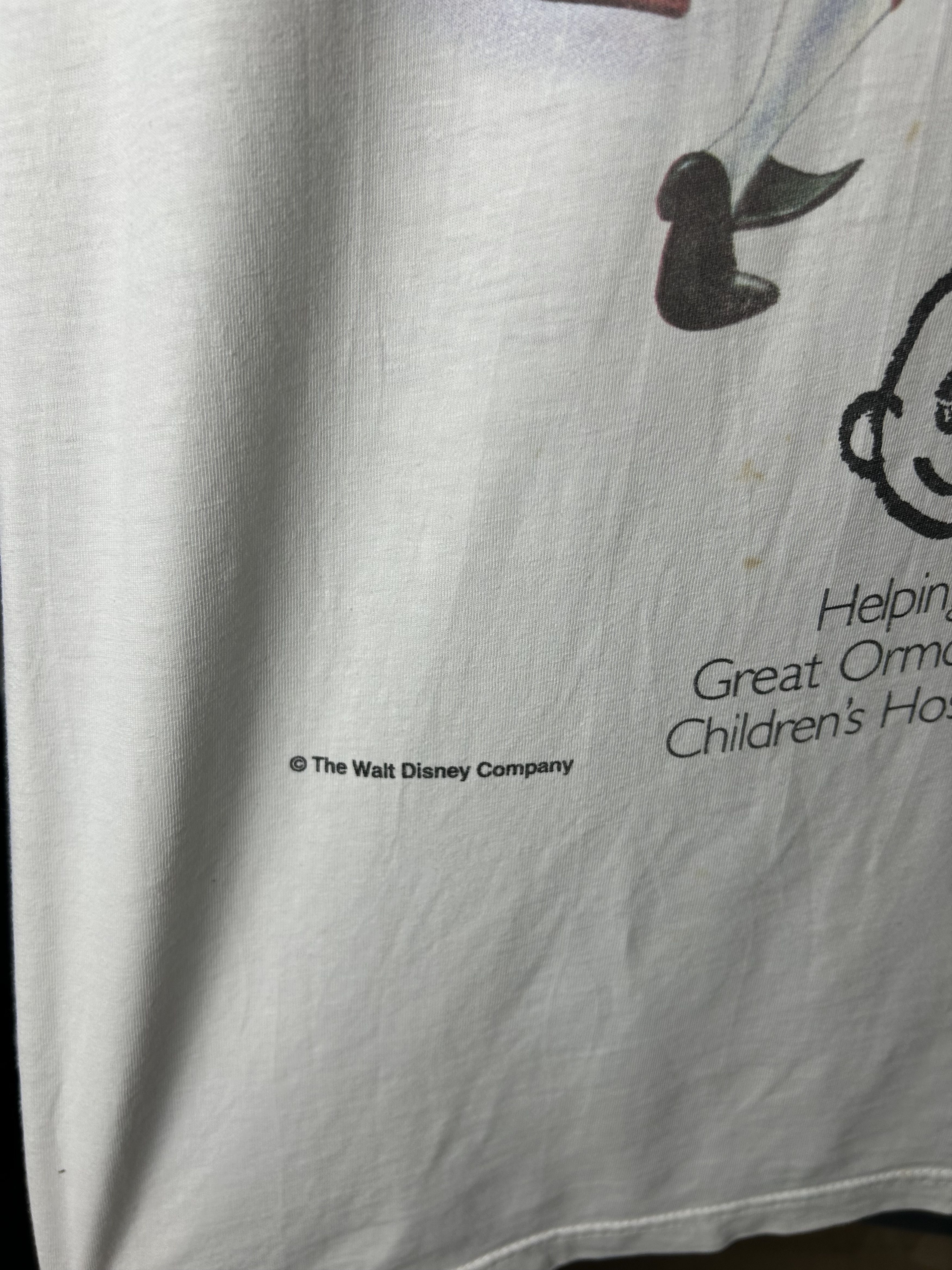 Cartoon Network Vintage 90s Peter Pan Hook Cartoon Movie T-shirt Size US XL / EU 56 / 4 - 4 Thumbnail