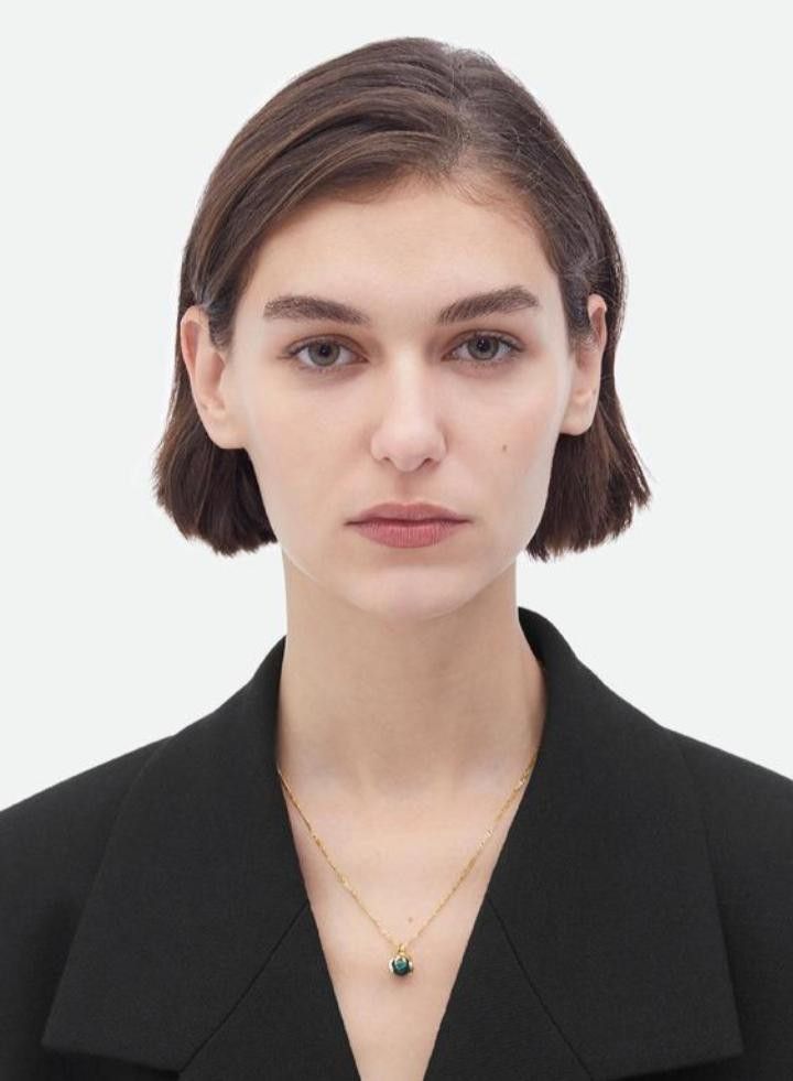 Bottega Veneta o1n1vont1124 Size: OS / Sphere Pendant Necklace in Gold Size ONE SIZE - 4 Thumbnail