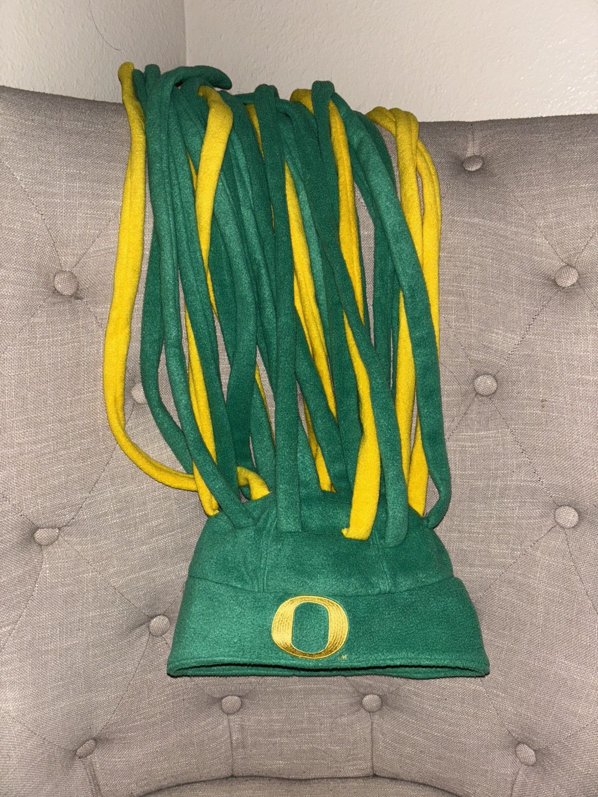 Nike Oregon Ducks Snow Hat Dread Rasta Football Vintage Size ONE SIZE - 5 Thumbnail