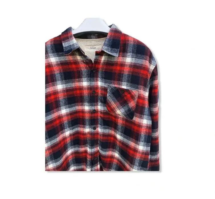 Flannel × Vintage Vintage Famock Checked Plaid Tartan Button Up Shirt Size US M / EU 48-50 / 2 - 2 Thumbnail