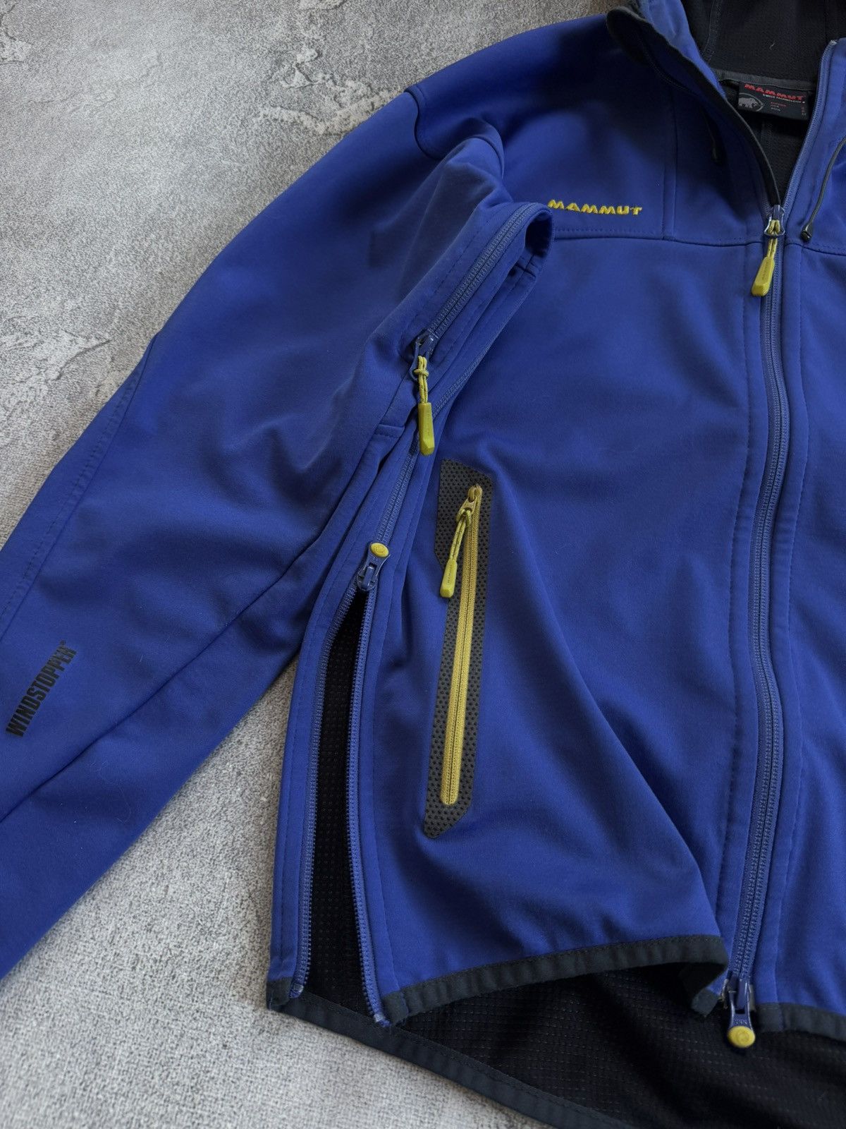 Mammut Mammut S/size Wind-stopper windbreaker jacket Softshell 00s Size US S / EU 44-46 / 1 - 5 Thumbnail