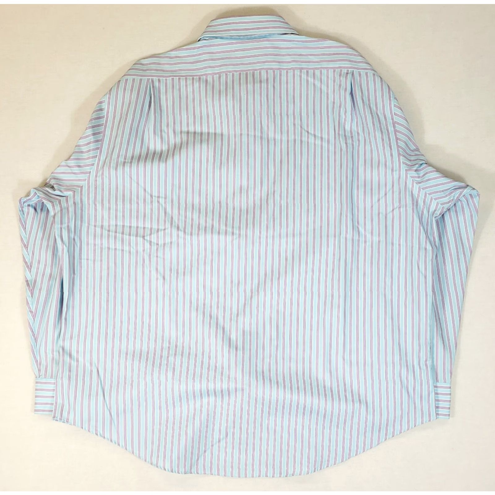 Ralph Lauren Lauren Ralph Lauren Button-Down Dress Shirt Mens 18 Multicolor Striped Long Sleeve 34/35 Regular Shirt Size 48R - 3 Thumbnail