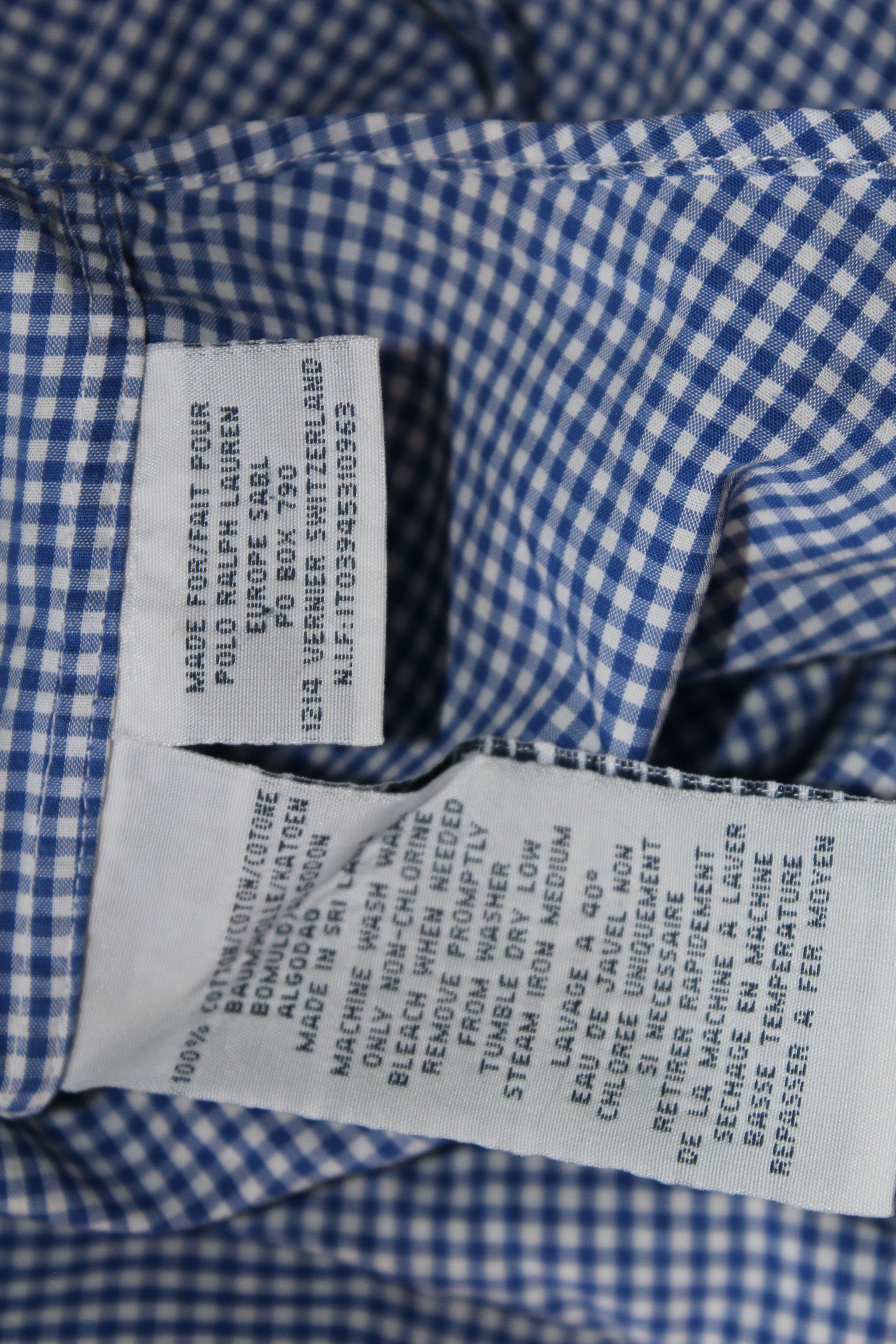 Polo Ralph Lauren RALPH LAUREN Vintage Long Sleeve Shirt Size US XXL / EU 58 / 5 - 7 Thumbnail