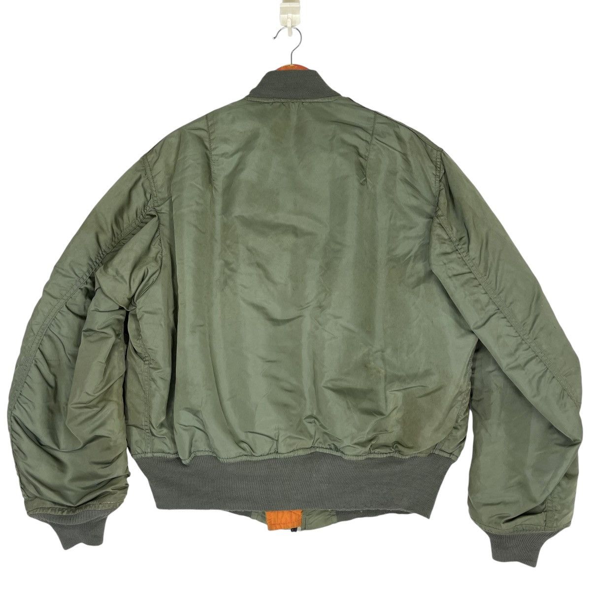 Alpha Industries 90s USA Alpha Industries Ma-1 Flight Jacket Reversible Size US XL / EU 56 / 4 - 2 Thumbnail