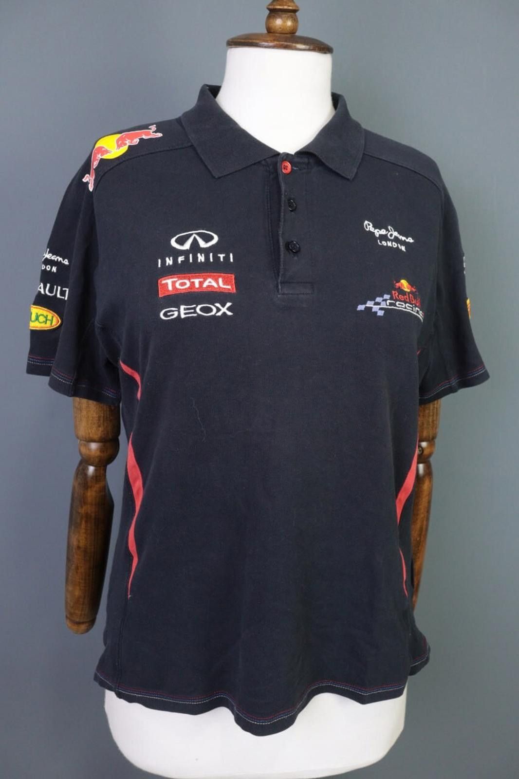 Pepe Jeans Pepe Jeans Red Bull Racing Infiniti Total Polo Shirt Size L Size L / US 10 / IT 46 - 4 Thumbnail