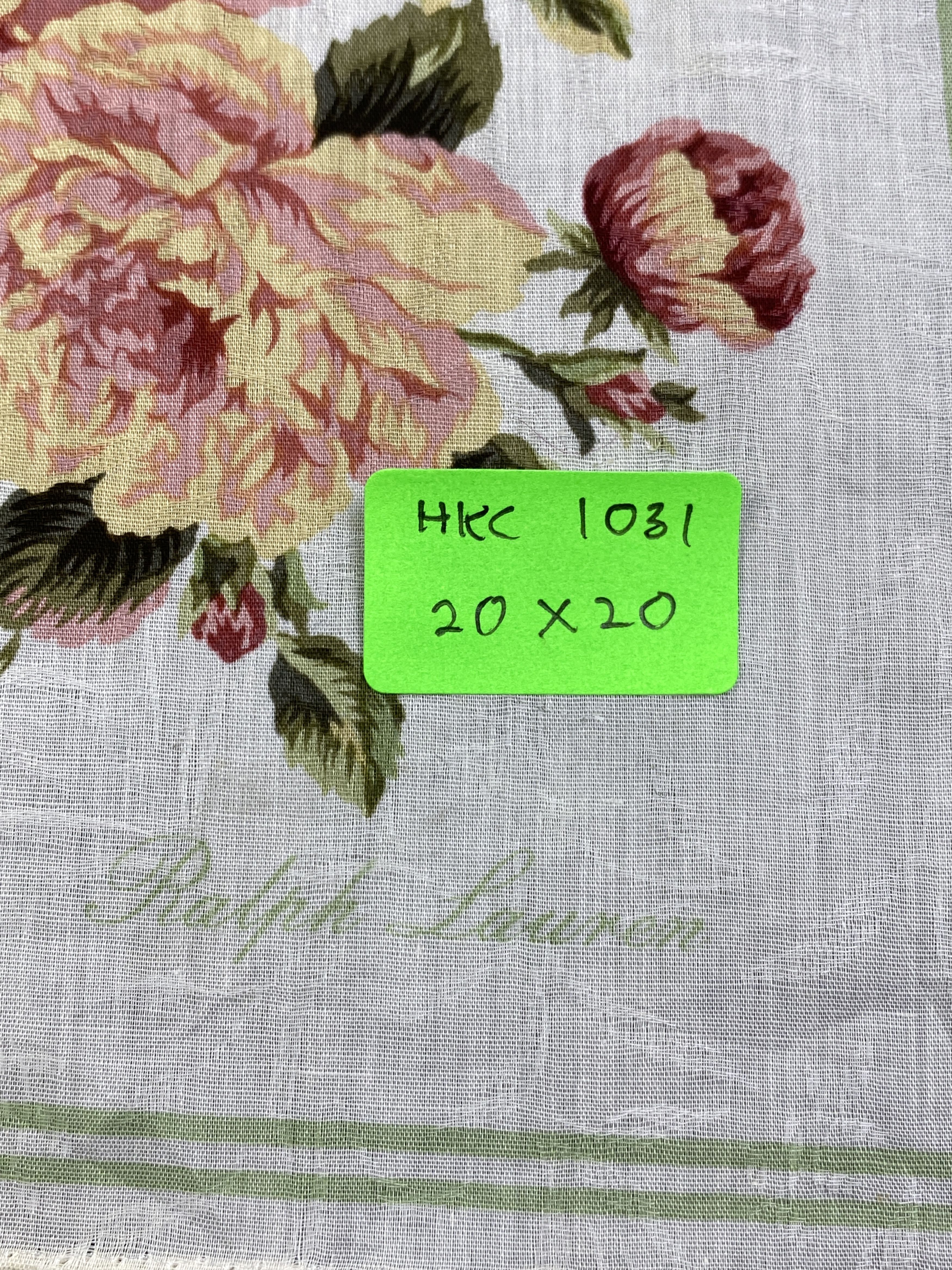 Ralph Lauren Vintage Ralph Lauren Handkerchief / Neckerchief HKC1031 Size ONE SIZE - 7 Thumbnail