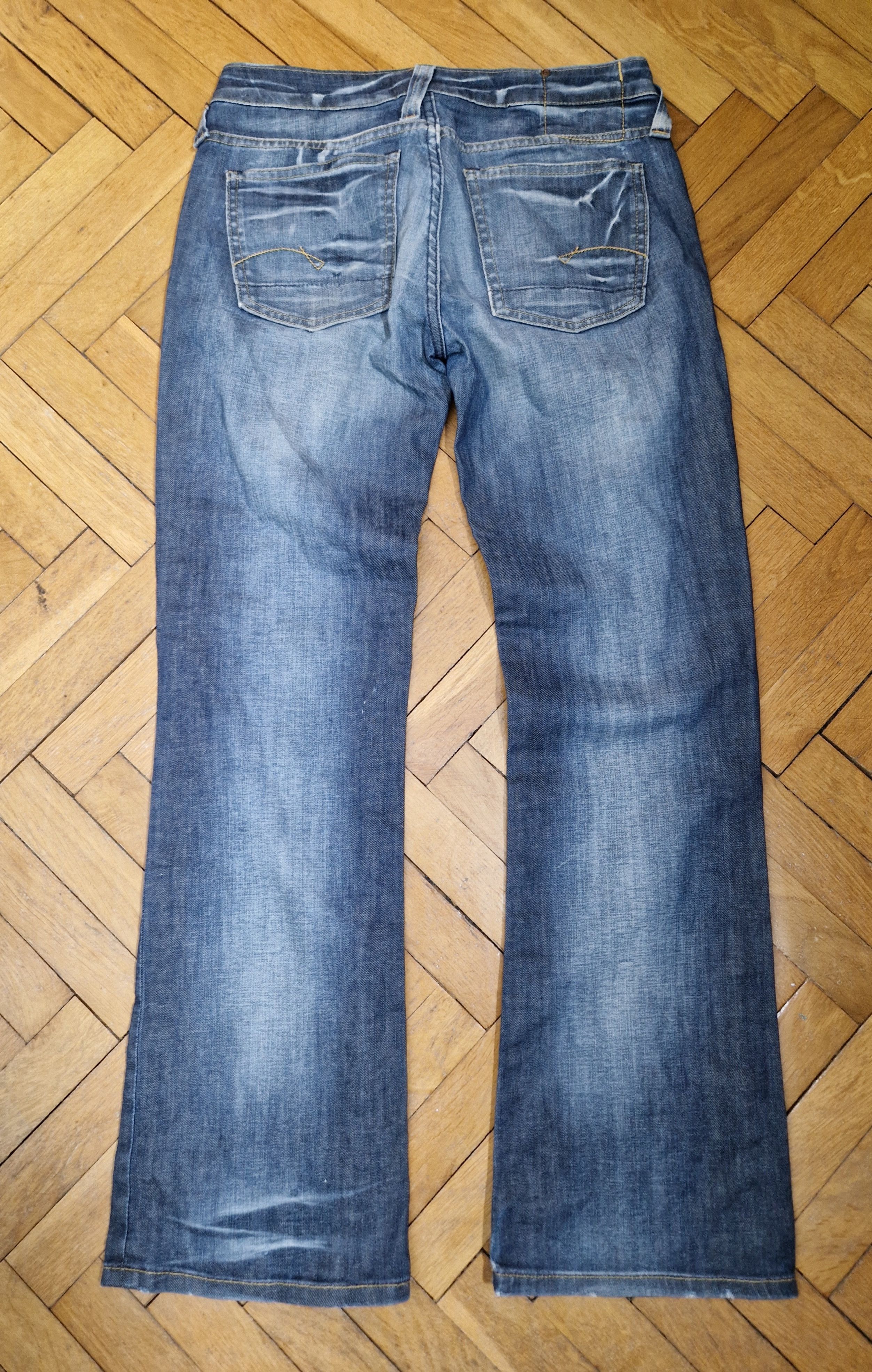 G-Star × Vintage G-Star Raw vintage low waist denim pants flare y2k Size 27" / US 4 / IT 40 - 2 Thumbnail