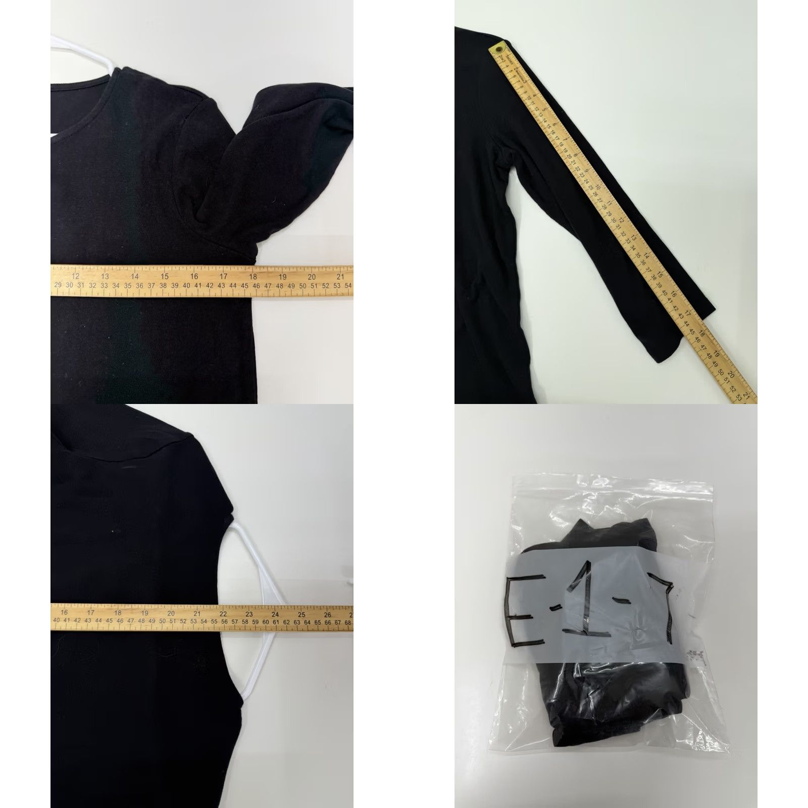 Jones New York Jones New York Signature Shirt Womens Size Medium Black 3/4 Sleeve V-Neck Size M / US 6-8 / IT 42-44 - 8 Thumbnail