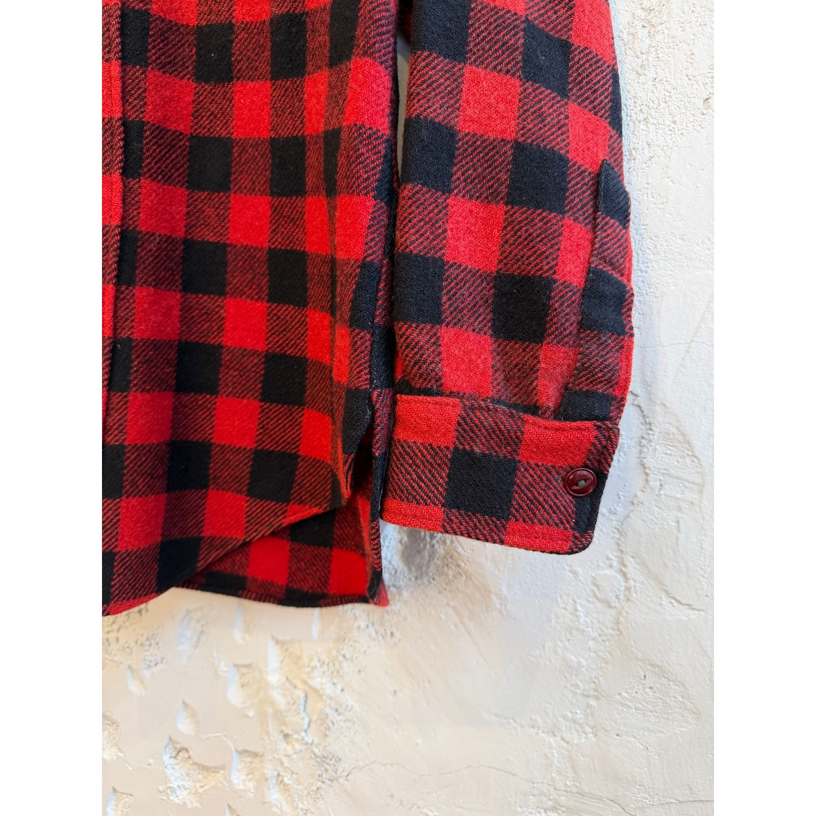 Woolrich Woolen Mills Vintage 40's 50's Woolrich Buffalo Plaid Shirt Jacket Size US S / EU 44-46 / 1 - 2 Thumbnail
