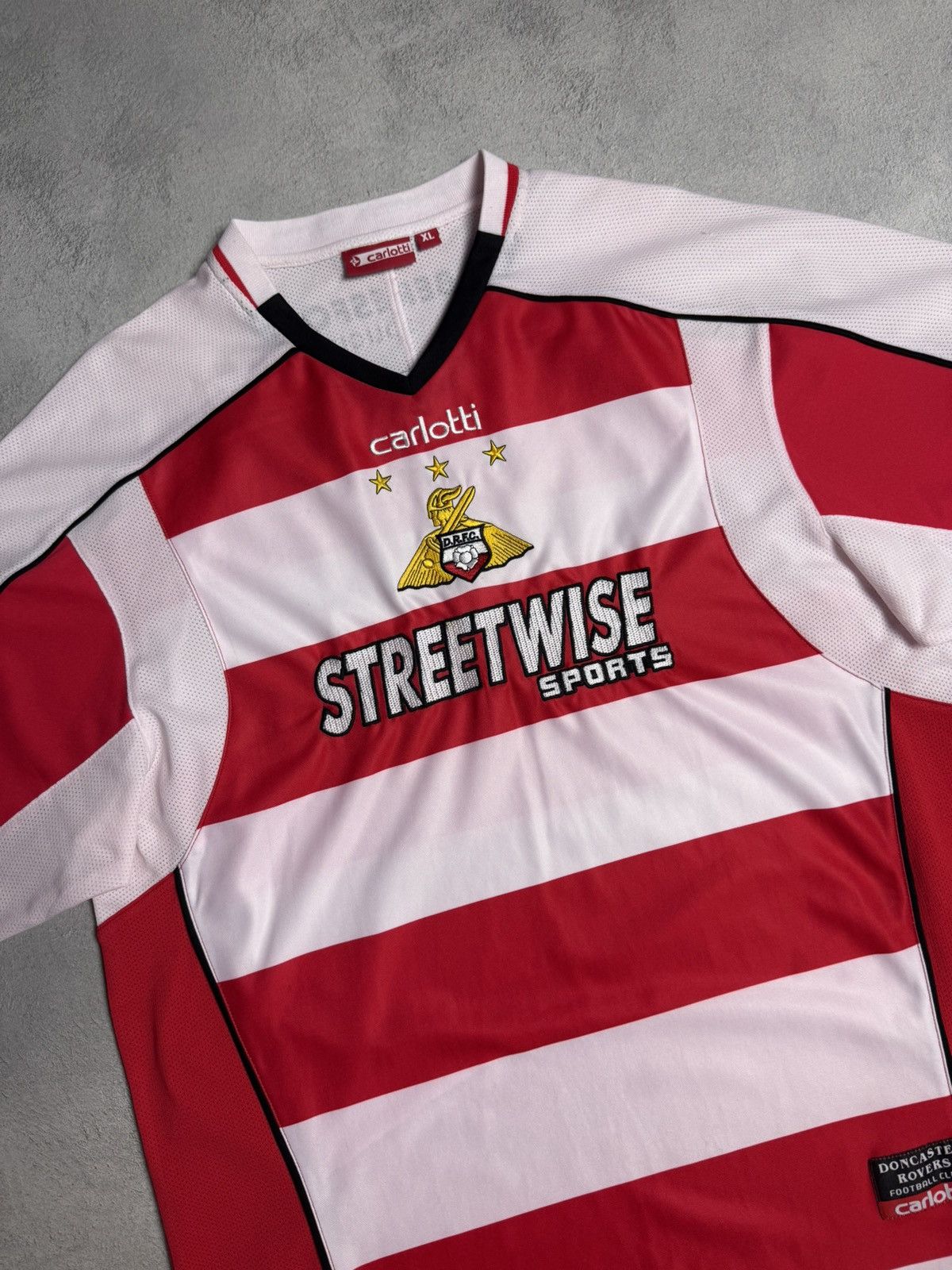 Vintage Doncaster Rovers 2005 2006 Home Shirt Soccer Jersey Carlotti Size US XL / EU 56 / 4 - 3 Thumbnail