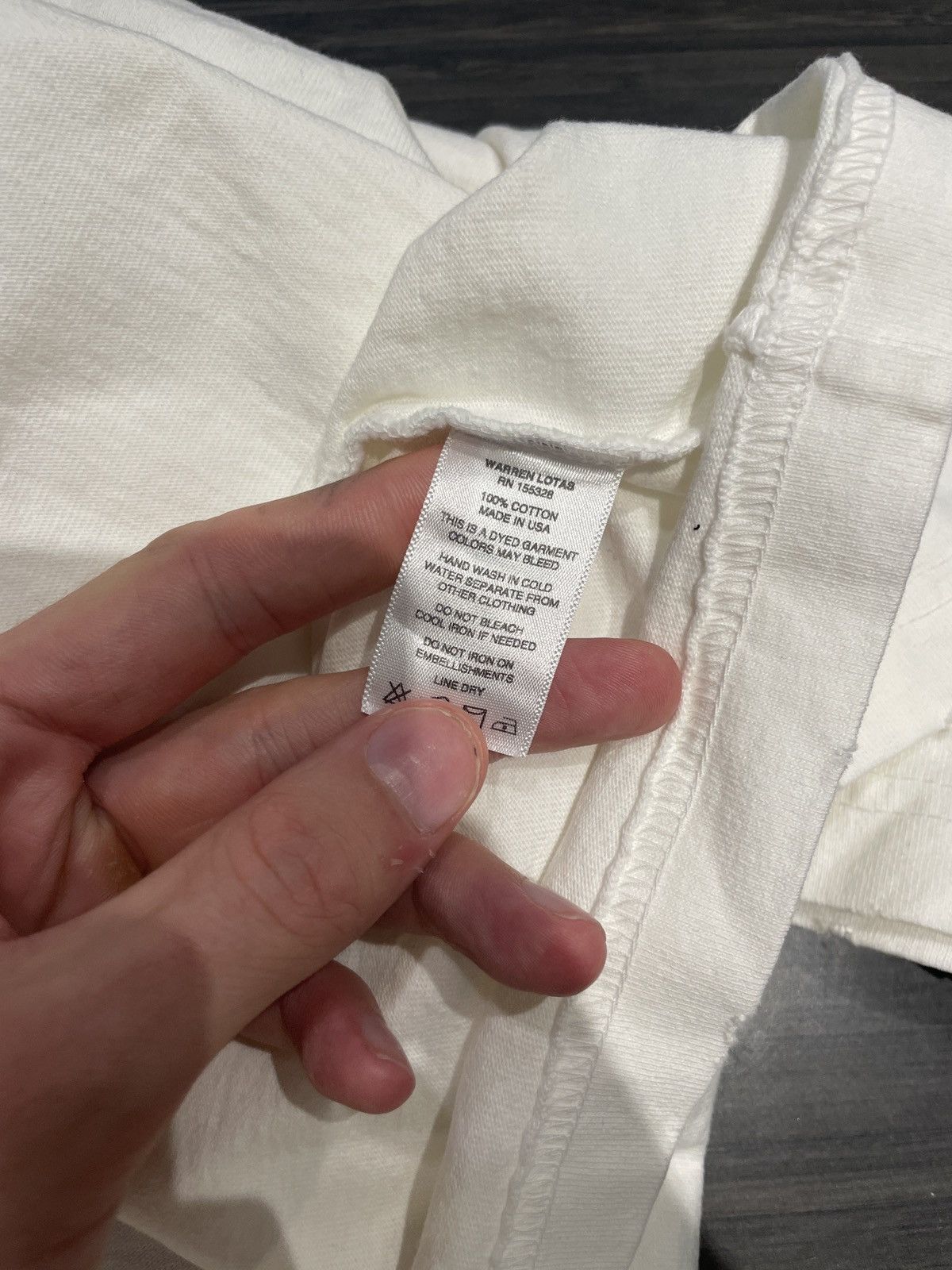 Warren Lotas Warren Lotas Brother’s Keeper Shirt White Medium Size US M / EU 48-50 / 2 - 6 Thumbnail