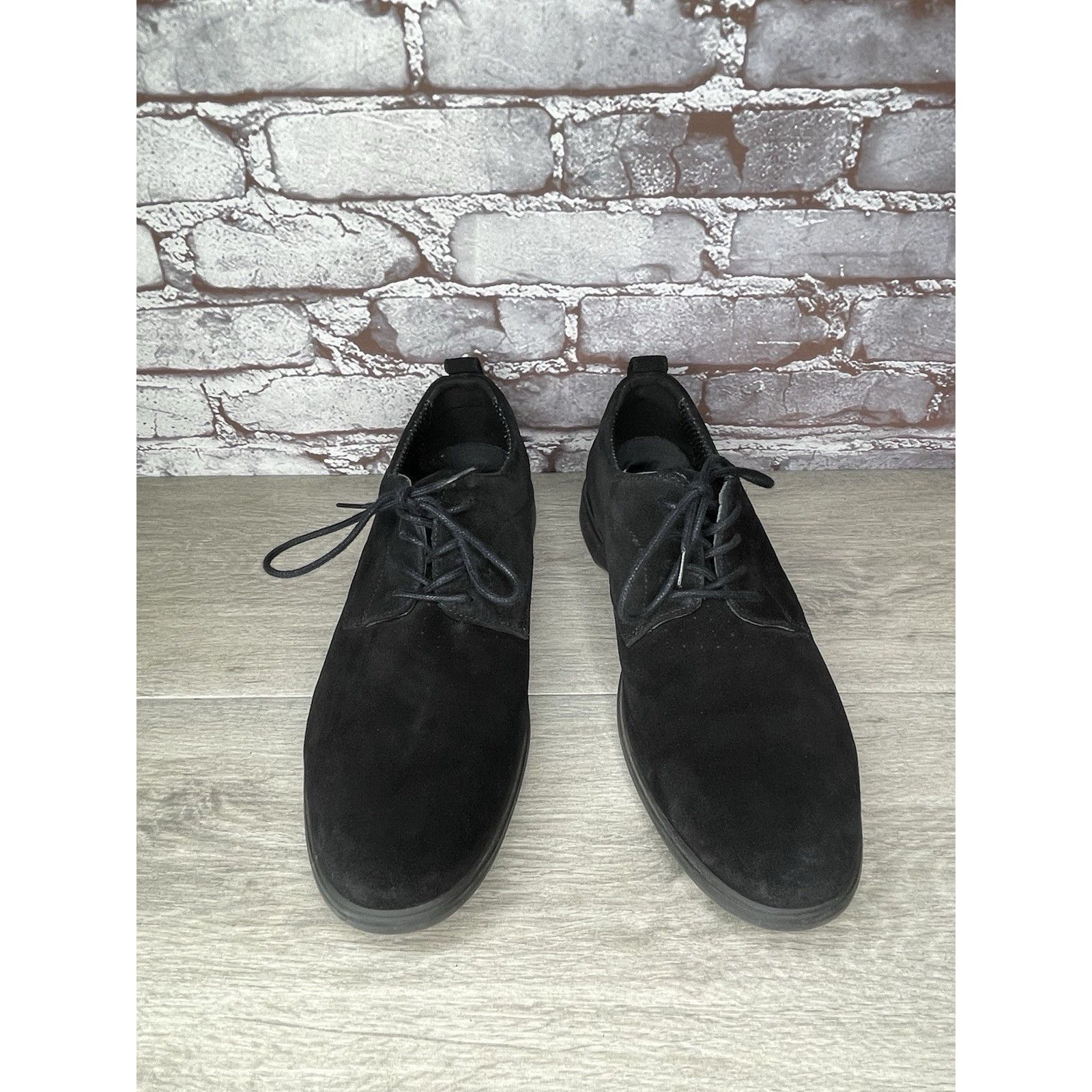 Lumberjack Amberjack Black Suede Leather Lace Up Rubber Oxfords Shoes M Size US 10.5 / EU 43-44 - 16 Thumbnail