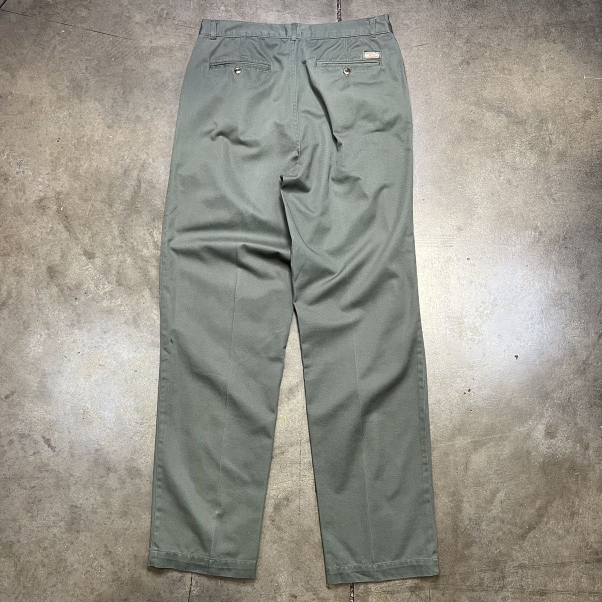 Bugle Boy Vintage 00s Y2K Bugle Boy Co. Causal Pleated Chino Pants Size US 34 / EU 50 - 4 Thumbnail