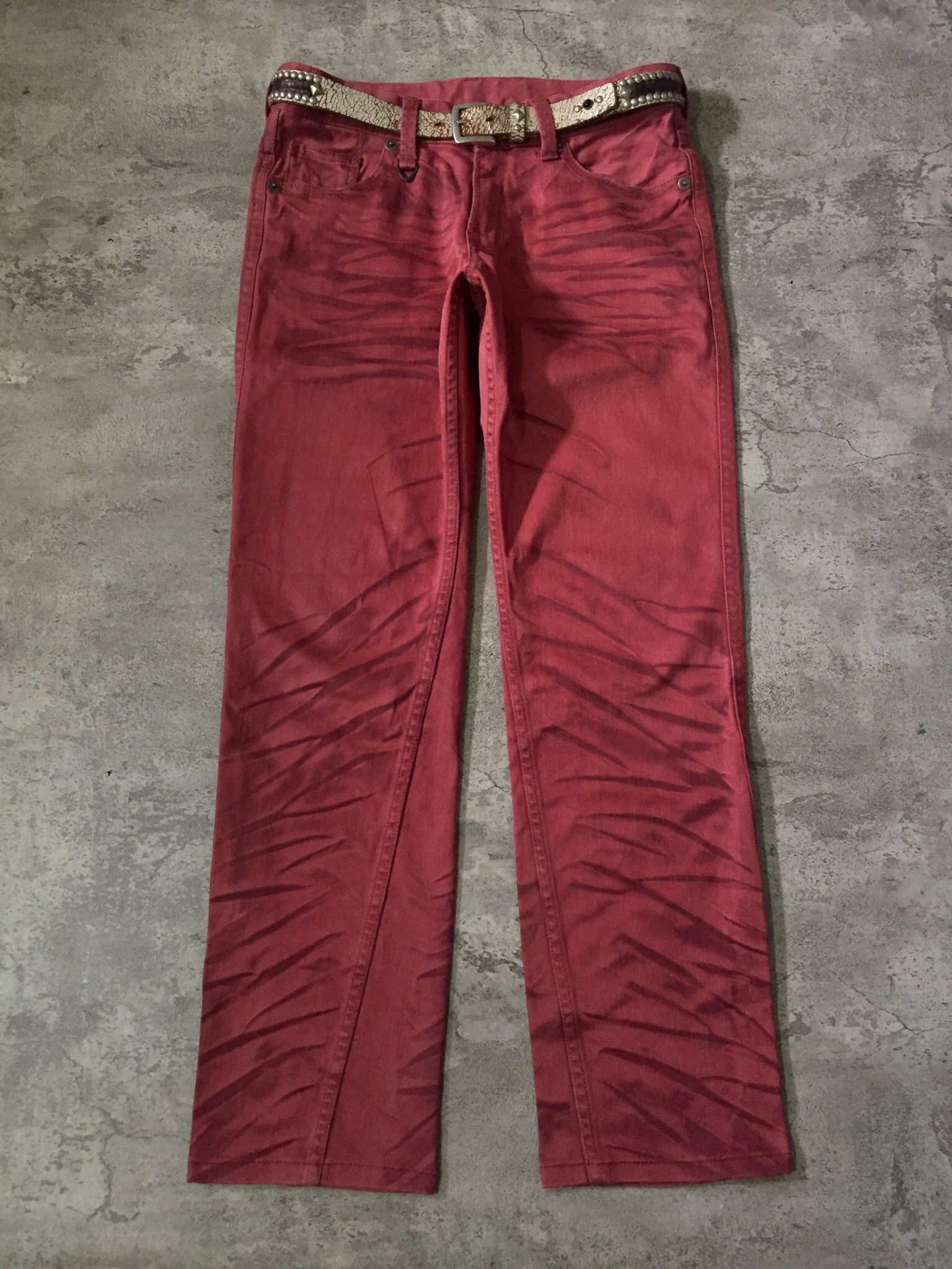 semanticdesign Semantic Design Claw Mark Denim Pants Size US 32 / EU 48 - 1 Thumbnail