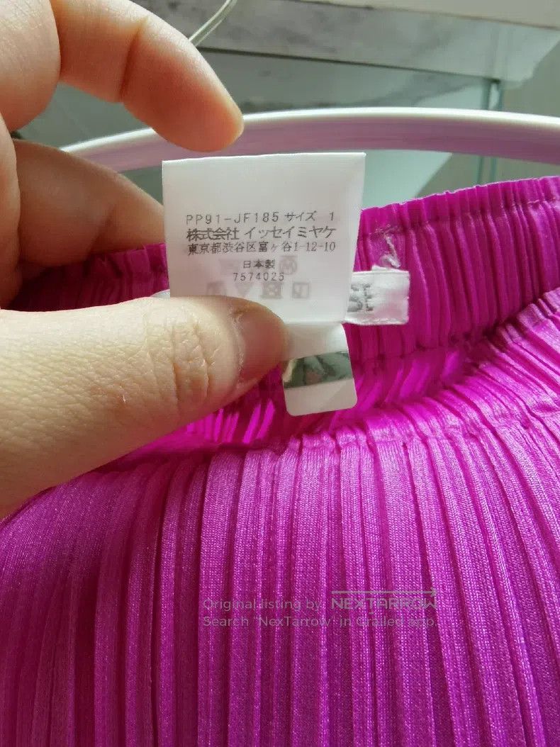 Issey Miyake Issey Miyake size:1 Pink Pants Size 31" - 3 Thumbnail