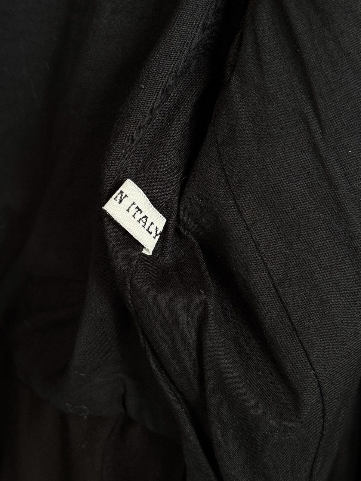 Ann Demeulemeester Ann Demeulemeester SS2004 Linen Motorcycle Trench Coat Size XS / US 0-2 / IT 36-38 - 11 Thumbnail