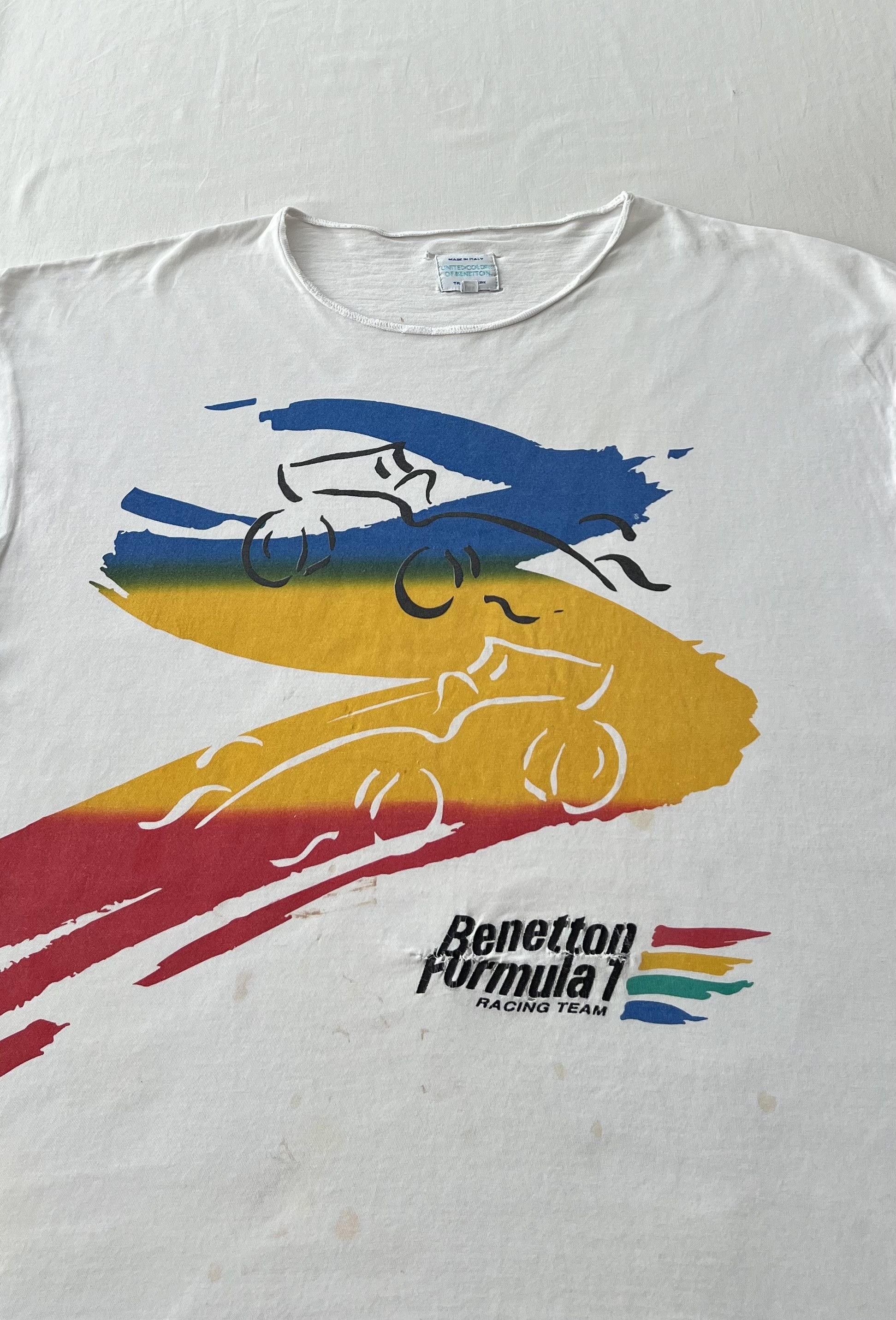 Formula 1 Vintage 90s Benetton Formula 1 Racing Team F1 Sleeveless Size US XL / EU 56 / 4 - 3 Thumbnail