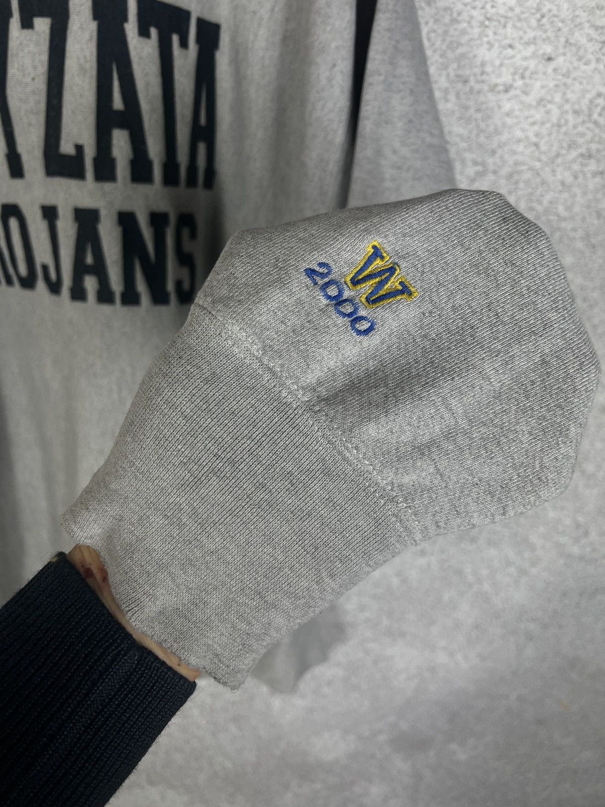 Lee Vintage Lee Wayzata Trojans Minnesota Highschool Sweatshirt Size US XL / EU 56 / 4 - 4 Thumbnail