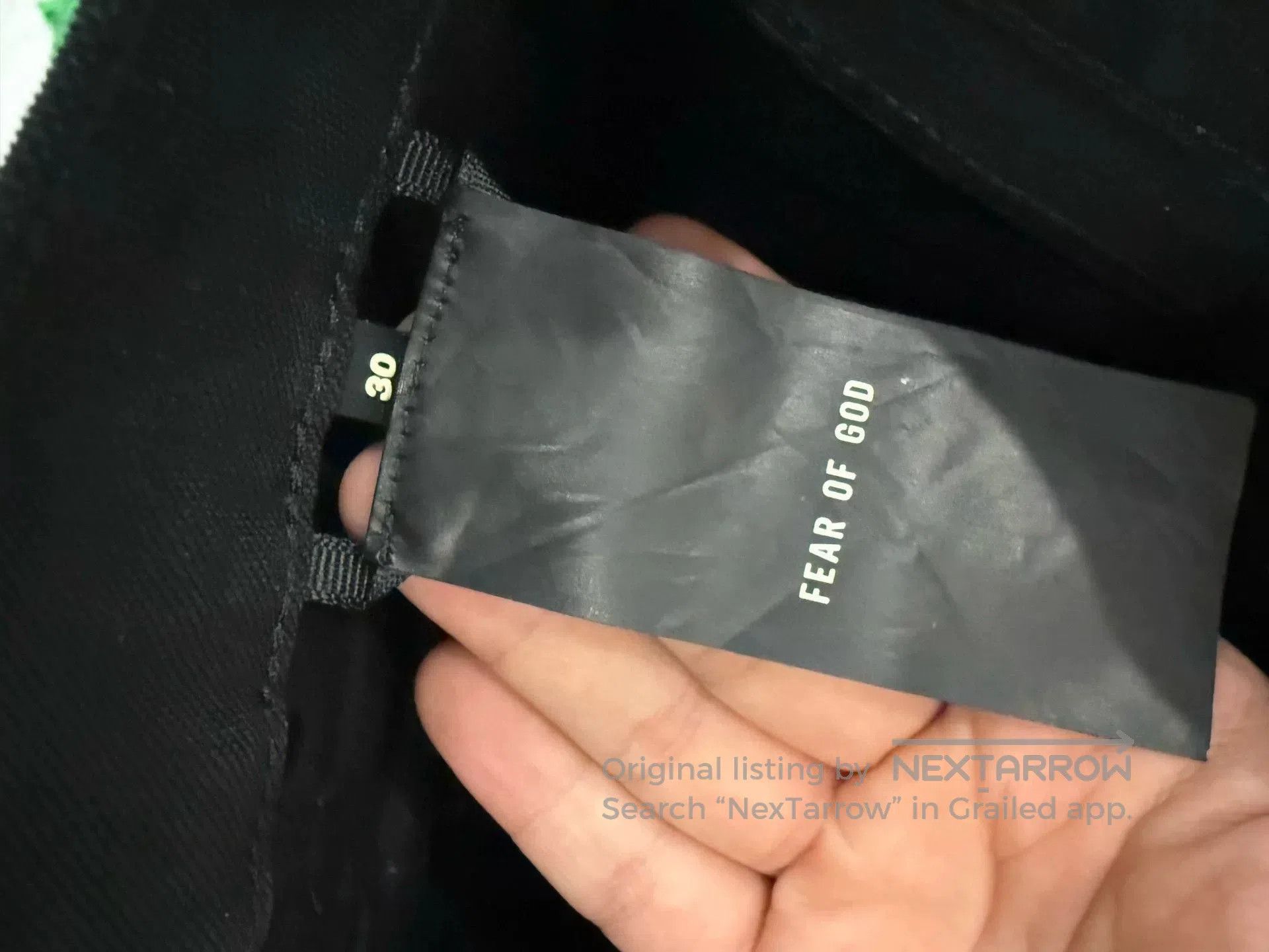 Fear of God Fear Of God Drawstring Ribbon Jeans. Size US 30 / EU 46 - 4 Thumbnail
