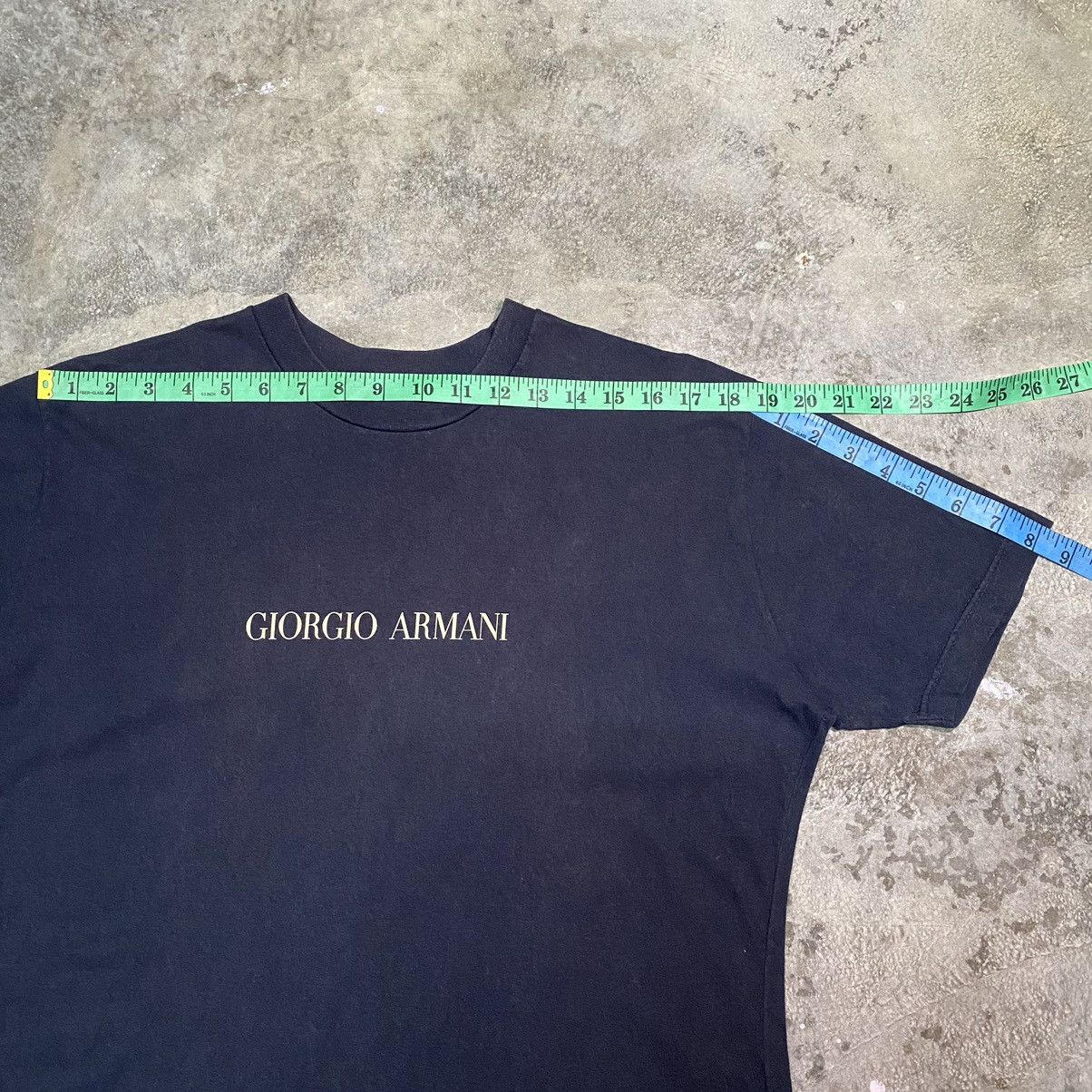 Giorgio Armani × Vintage VINTAGE GIORGIO ARMANI PARFUMS MADE IN GREECE SHIRT Size M / US 6-8 / IT 42-44 - 10 Thumbnail